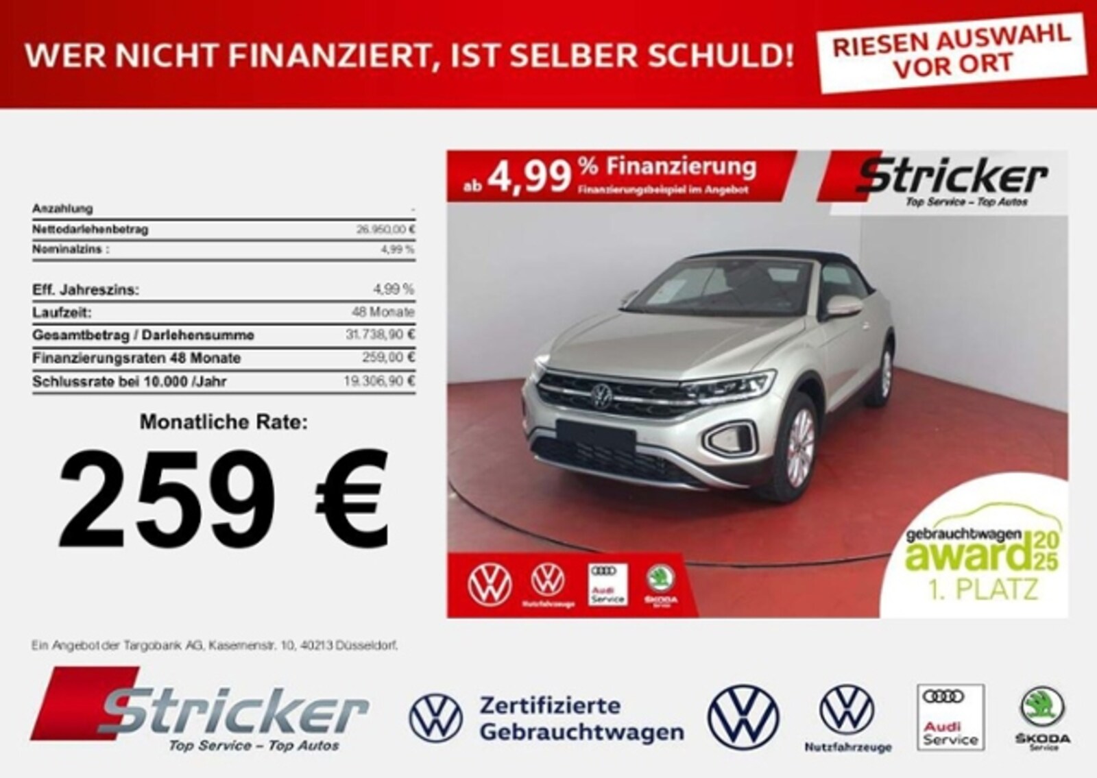 Volkswagen T-Roc Cabriolet