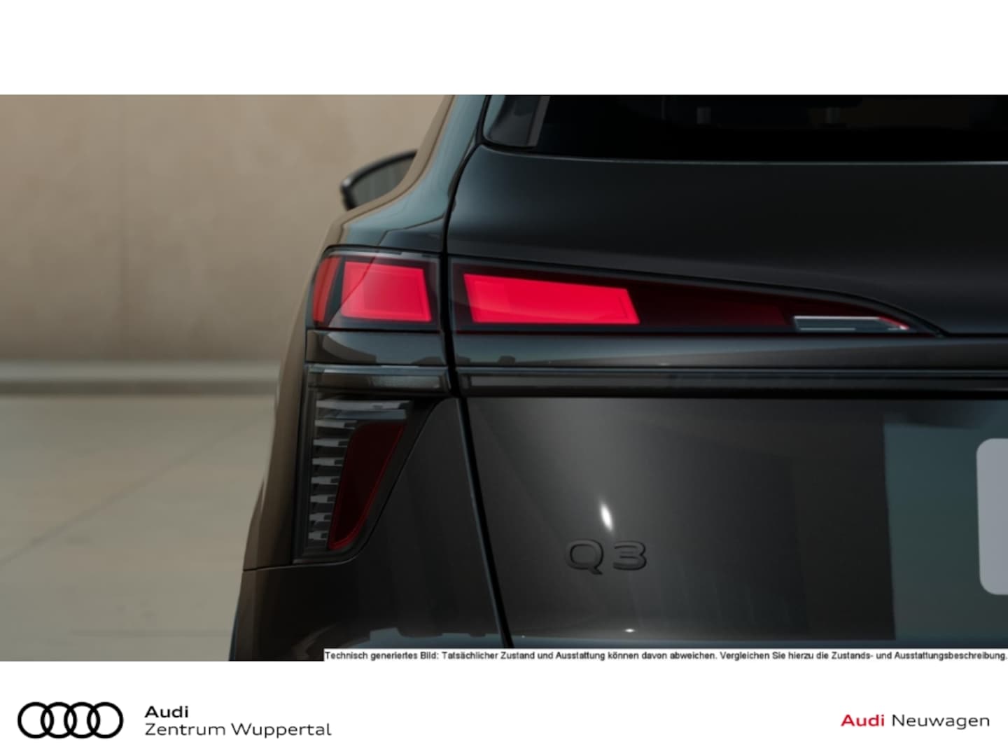 Bild über Audi Q3 SUV TFSI 110 kW S tronic - für weitere Informationen kontaktieren Sie den Audi Partner