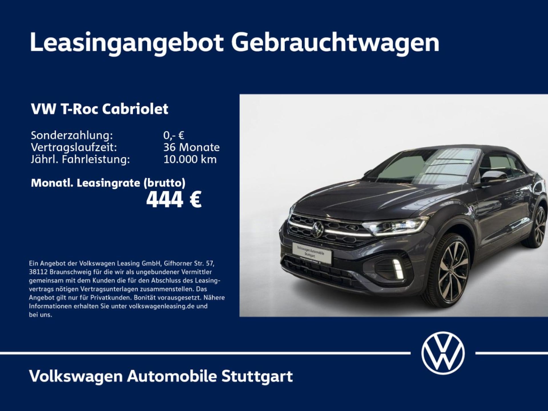 Volkswagen T-Roc Cabriolet R-Line