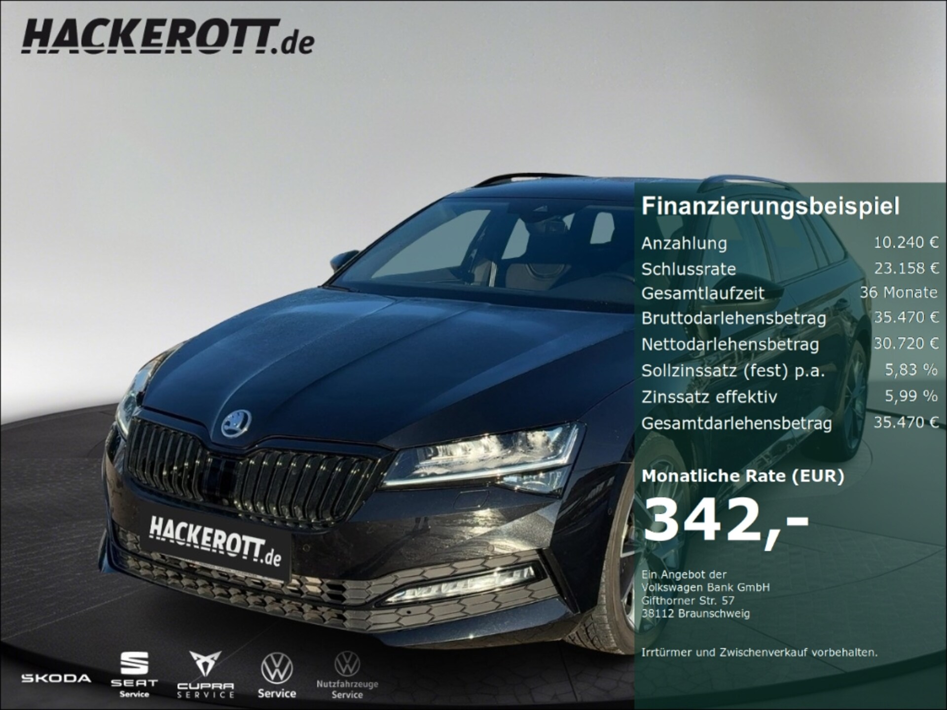 Skoda Superb Combi Sportline