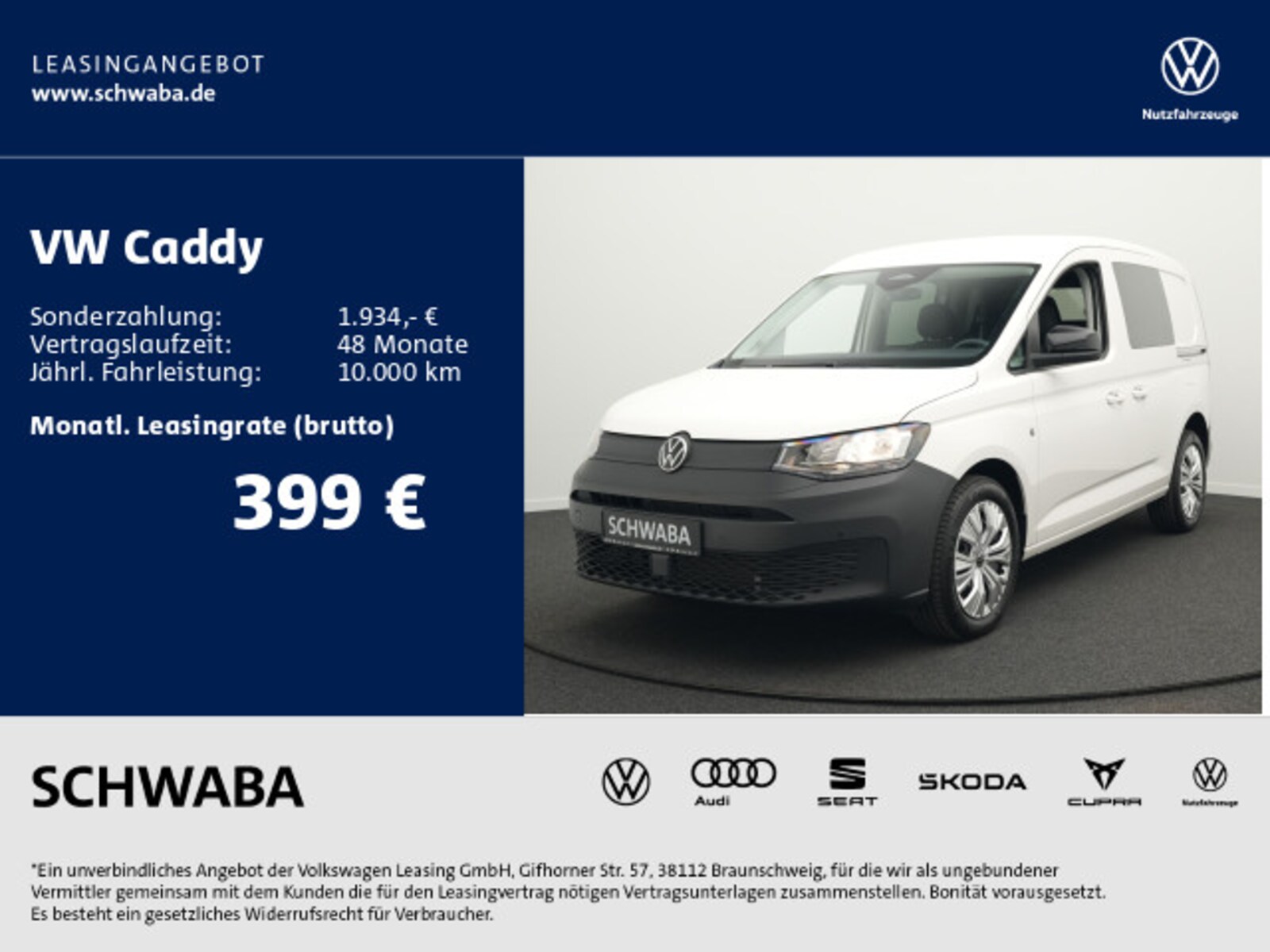 Volkswagen Caddy Kombi – Bild 2