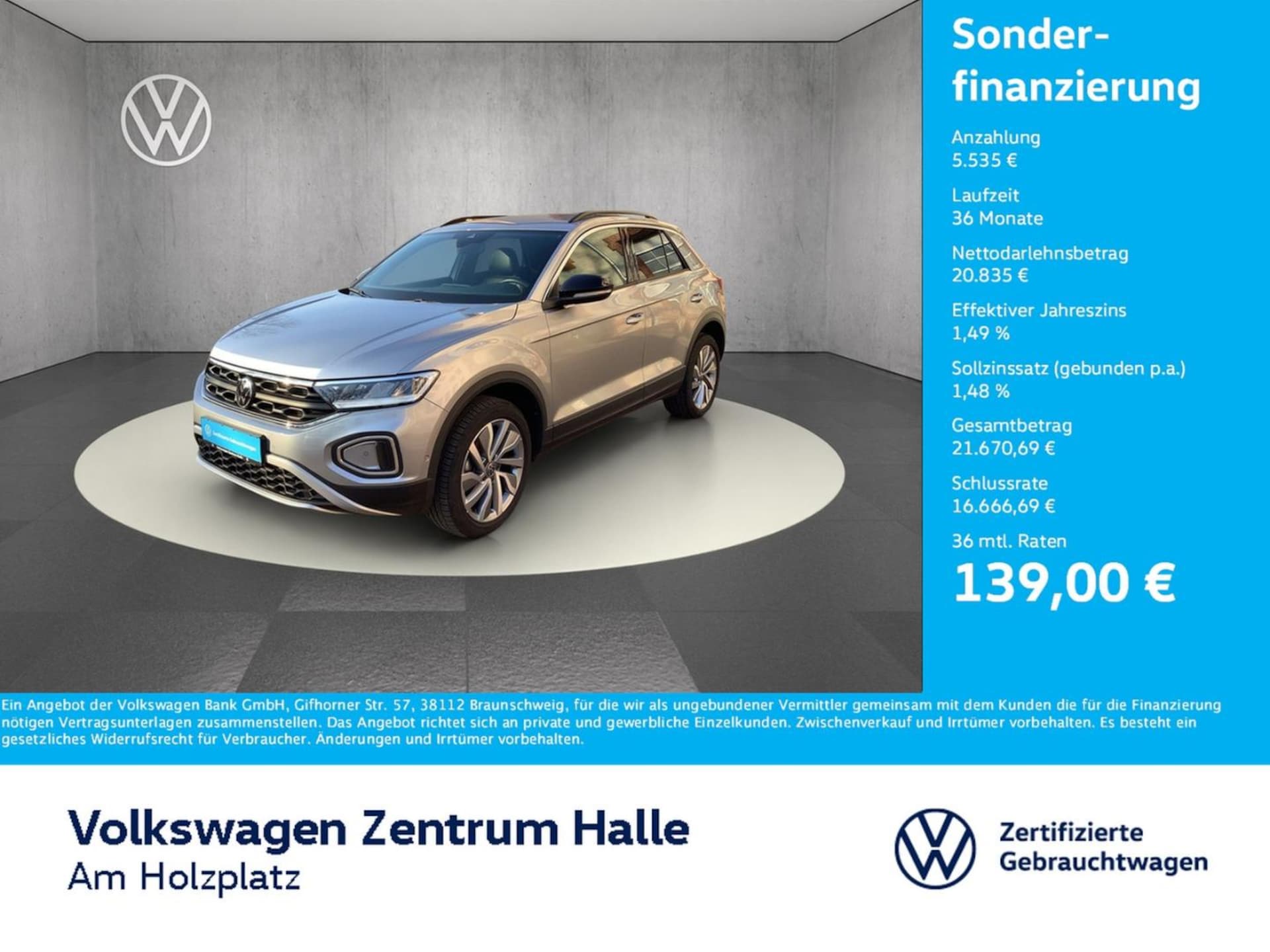 Volkswagen T-Roc Goal