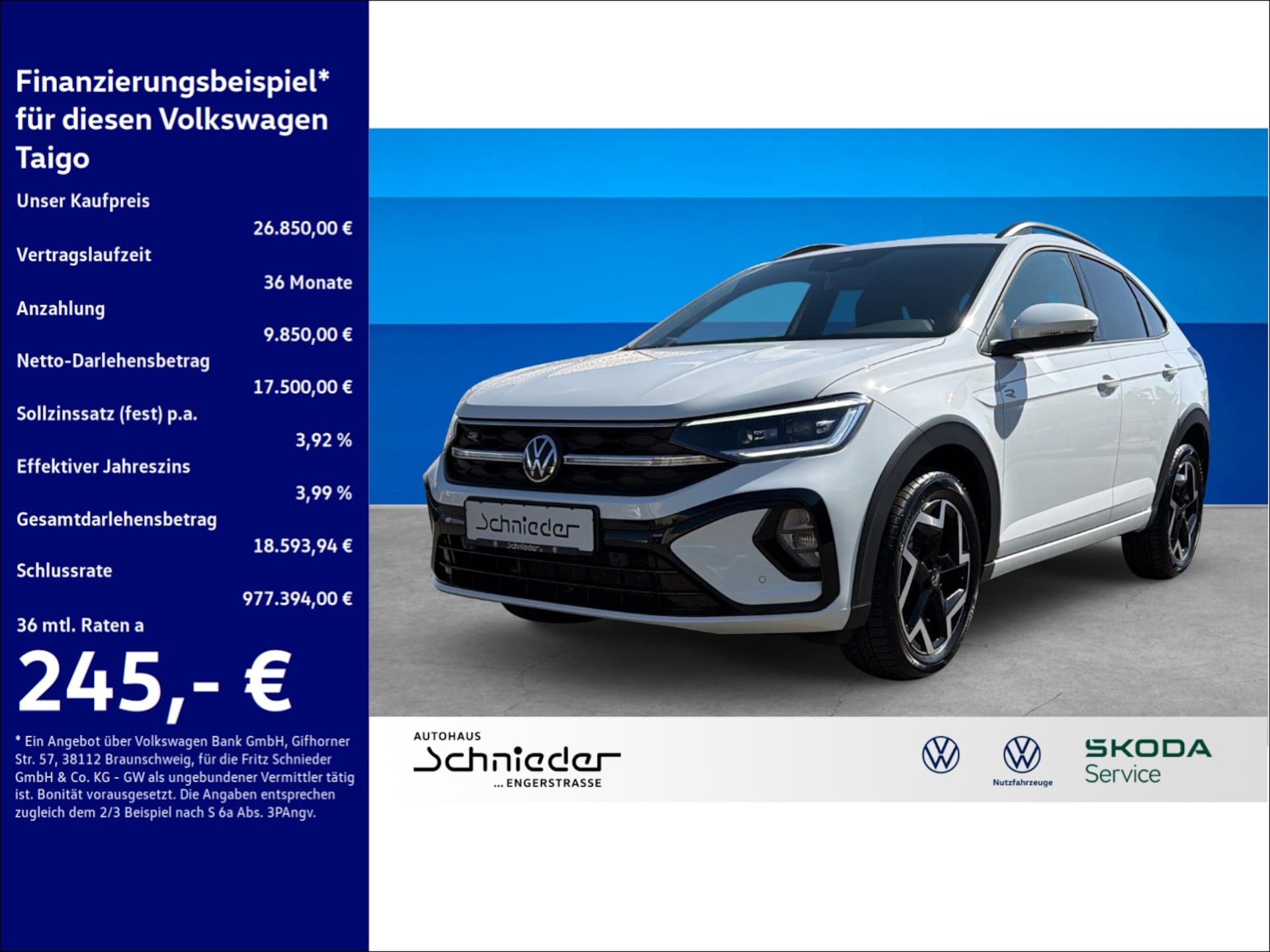 Volkswagen Taigo R-Line