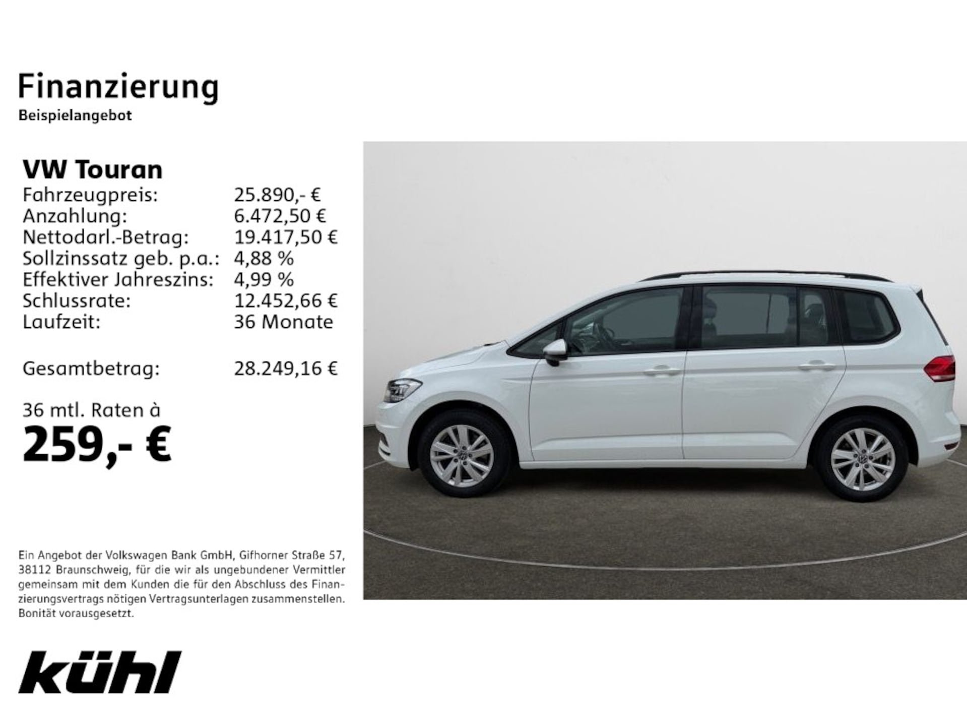 Volkswagen Touran Comfortline