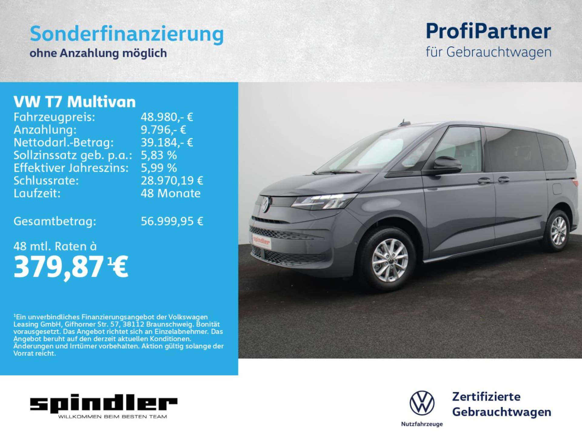 Volkswagen Multivan Basis-Modell