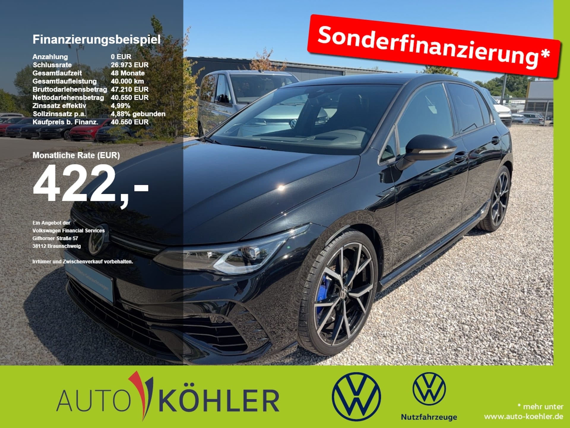 Volkswagen Golf — Volkswagen Golf R R-Performance/ Akrapovic DCC-Fahrwerk