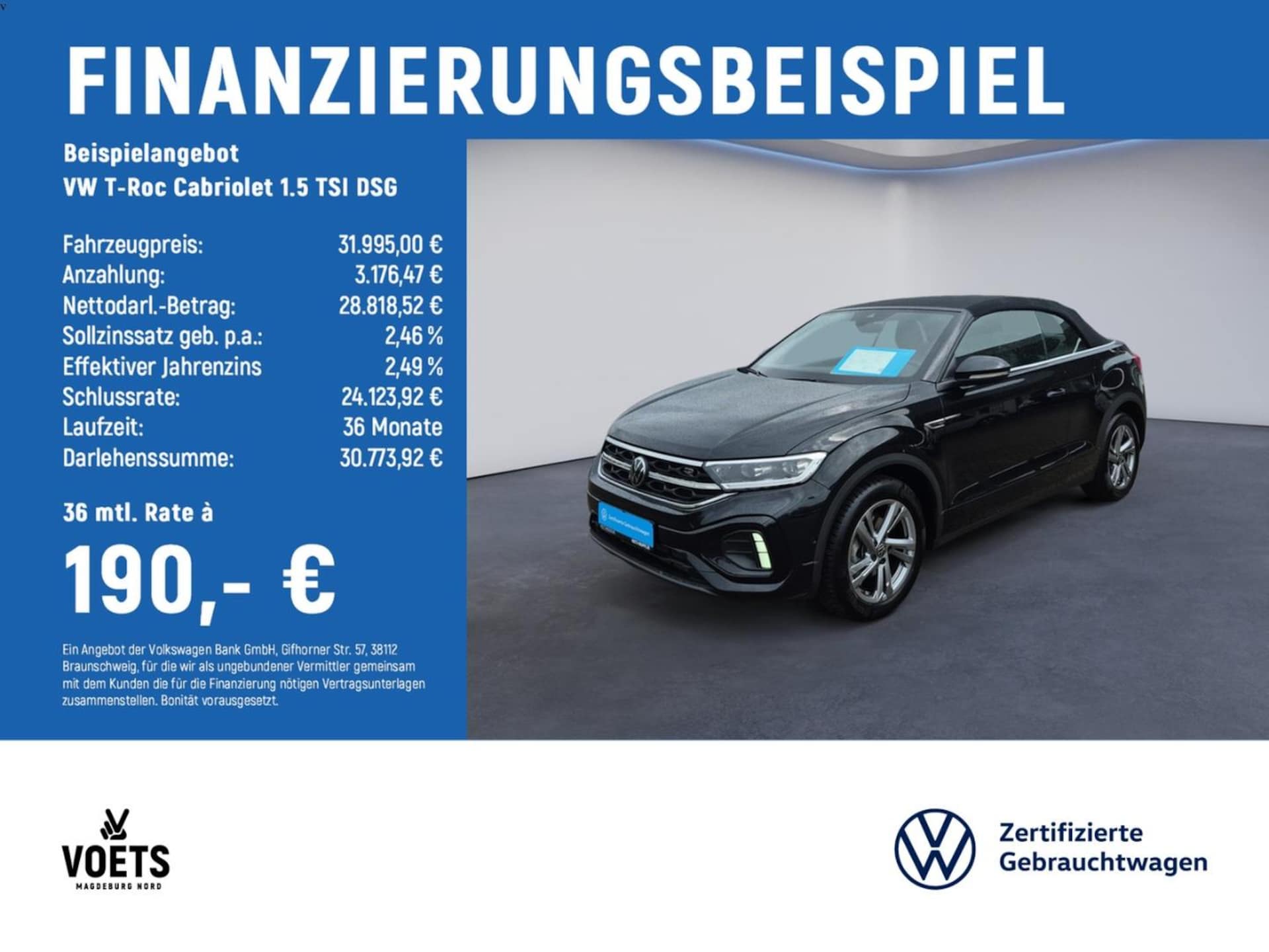 Volkswagen T-Roc Cabriolet R-Line