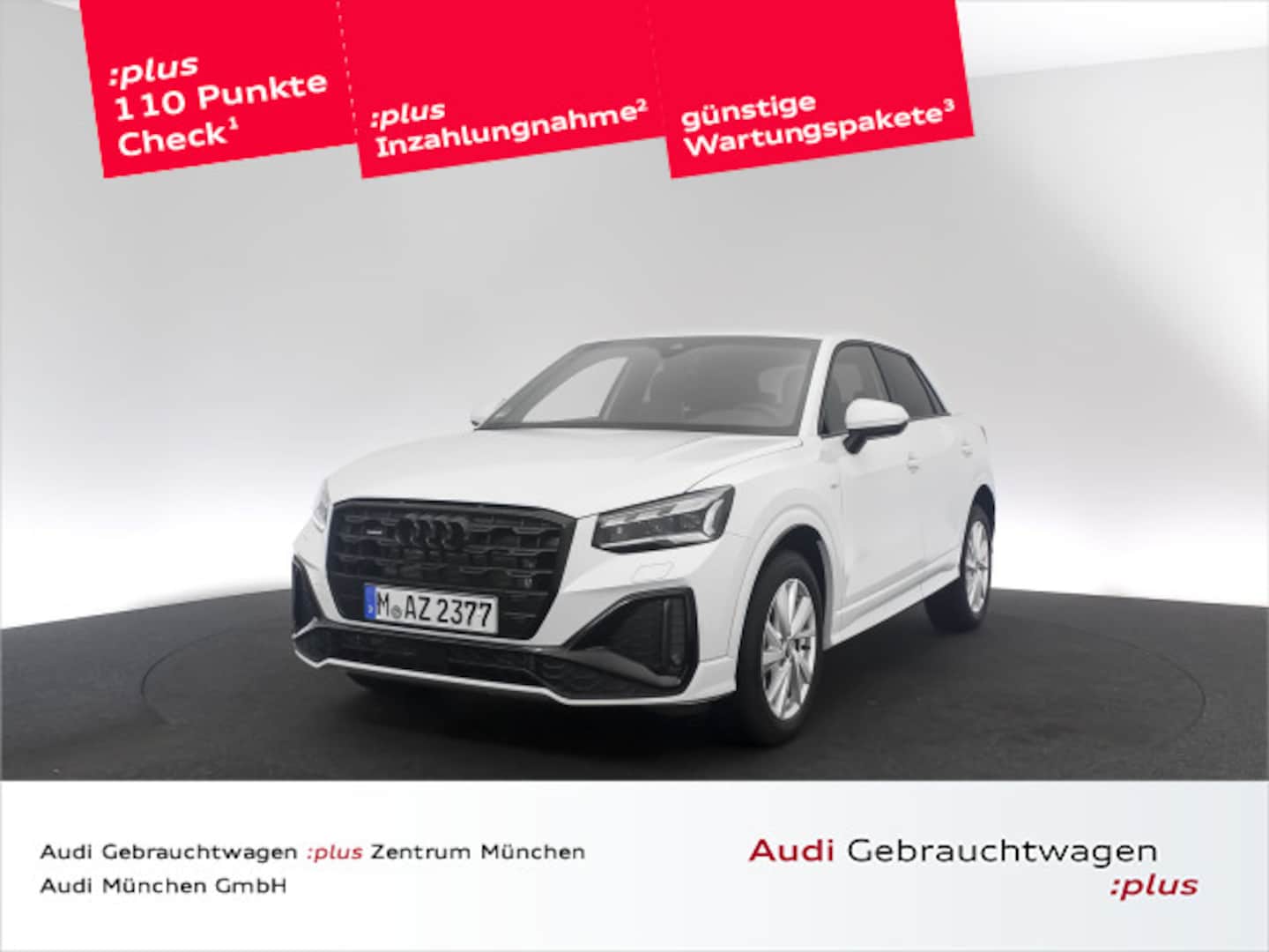 Bild über Audi Q2 S line 40 TFSI quattro S tronic - für weitere Informationen kontaktieren Sie den Audi Partner