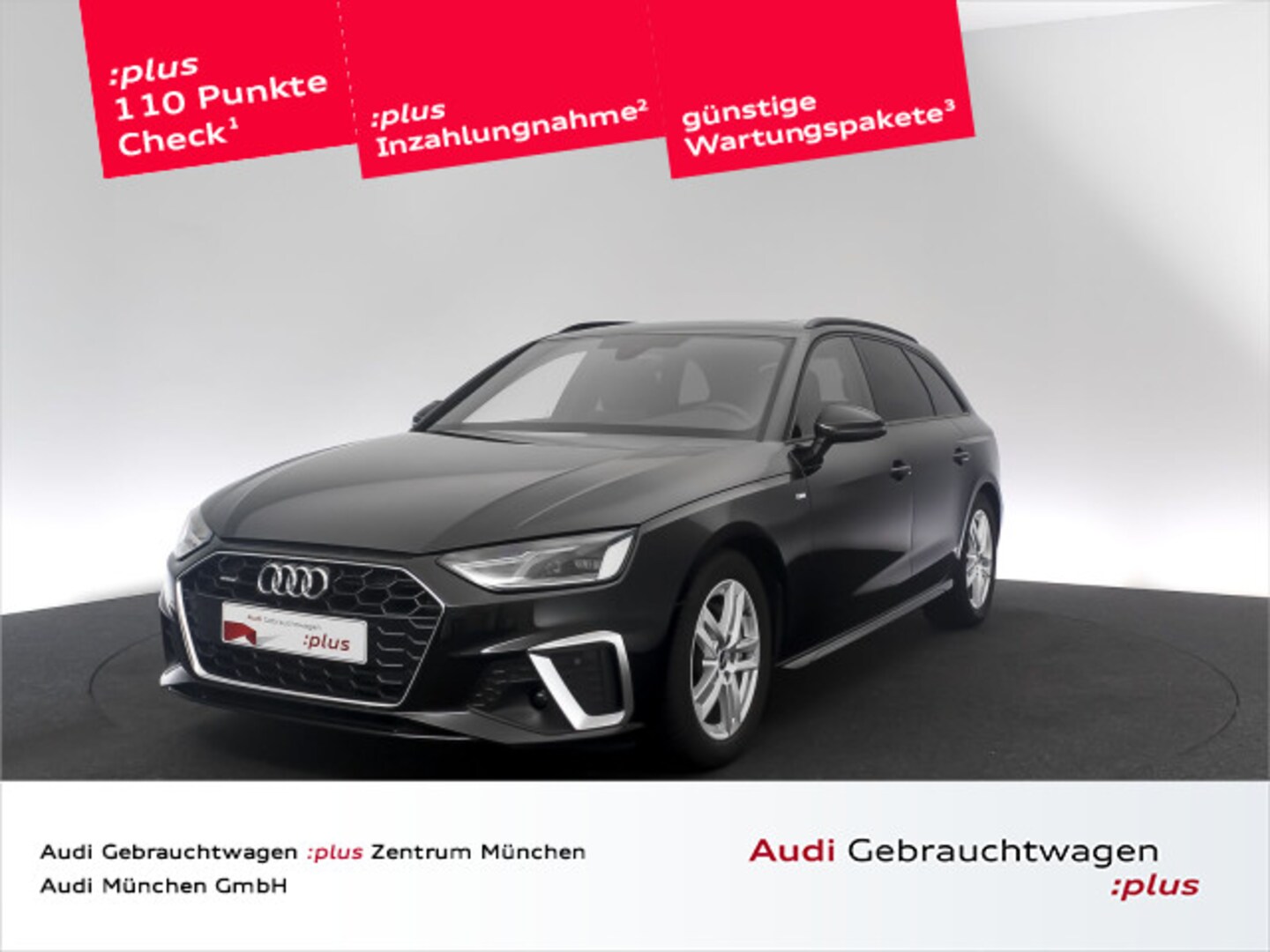 Bild über Audi A4 Avant S line 40 TFSI quattro S tronic - für weitere Informationen kontaktieren Sie den Audi Partner