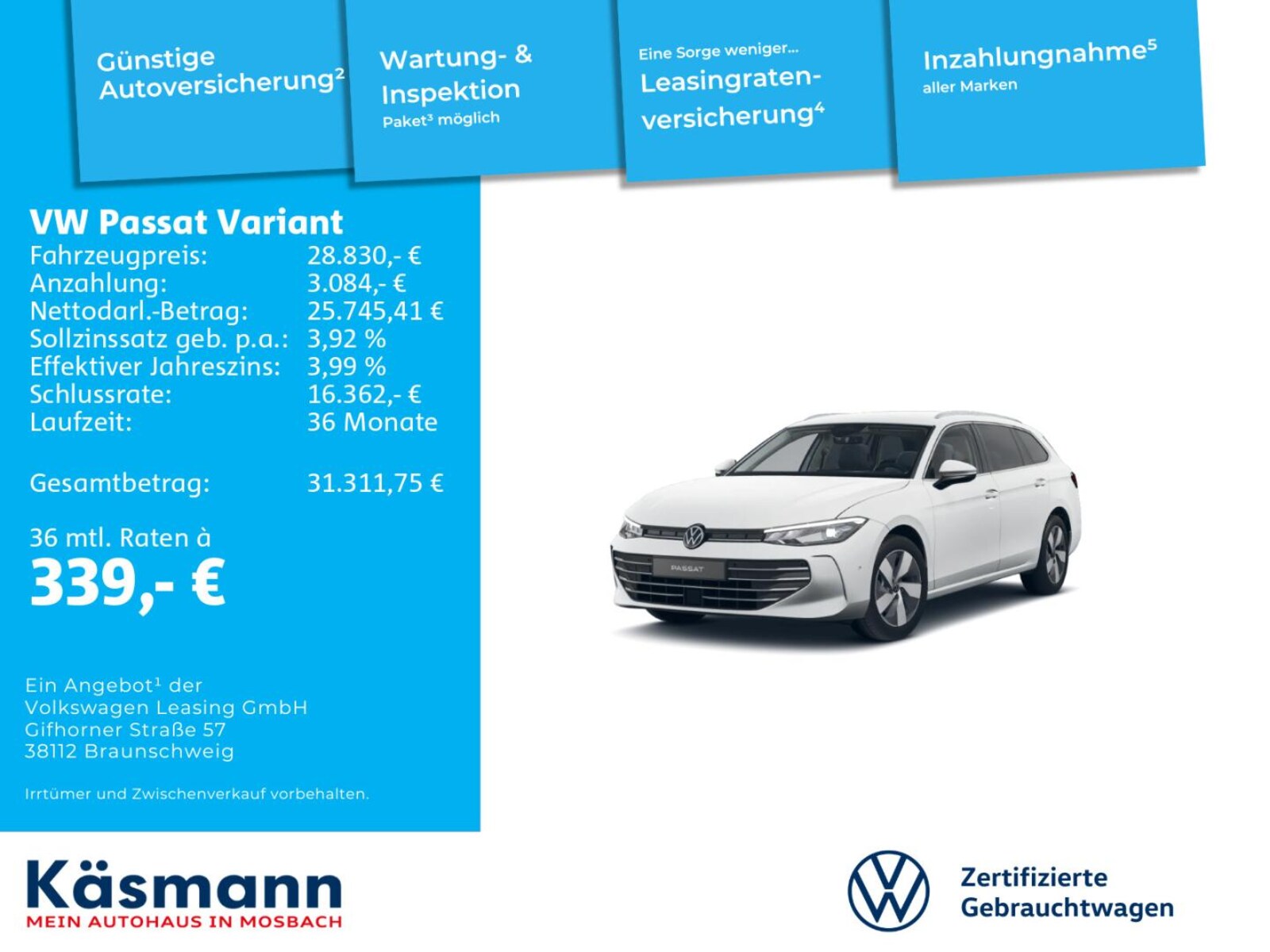 Volkswagen Passat – Bild 2