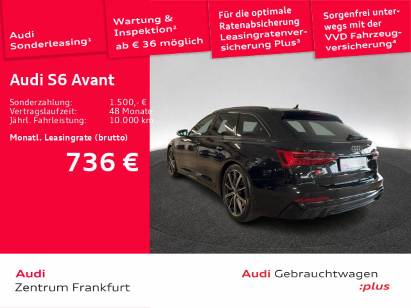 Bild über Audi S6 Avant TDI quattro tiptronic - für weitere Informationen kontaktieren Sie den Audi Partner