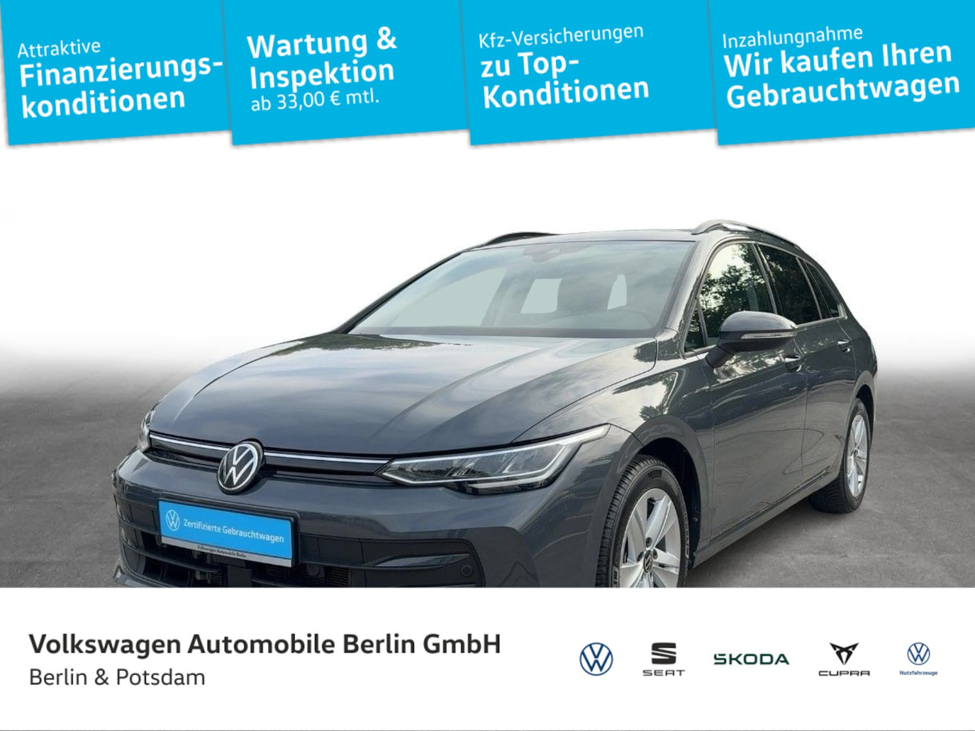 Volkswagen Golf Variant — Volkswagen Golf Variant Golf VIII 1.5 eTSI Var. Life DSG Navi LED ACC