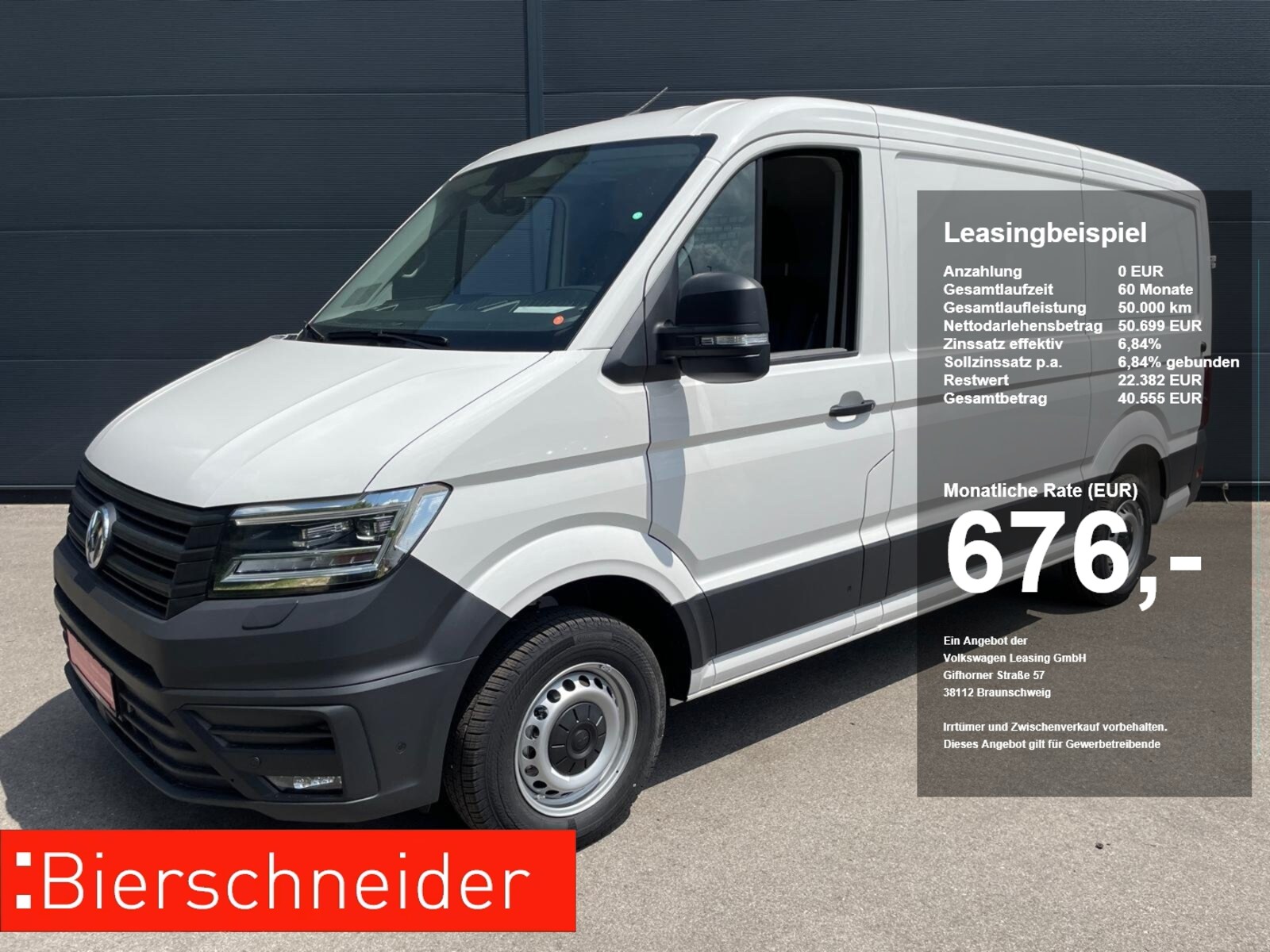 Volkswagen Crafter Kasten mittlerer Radstand
