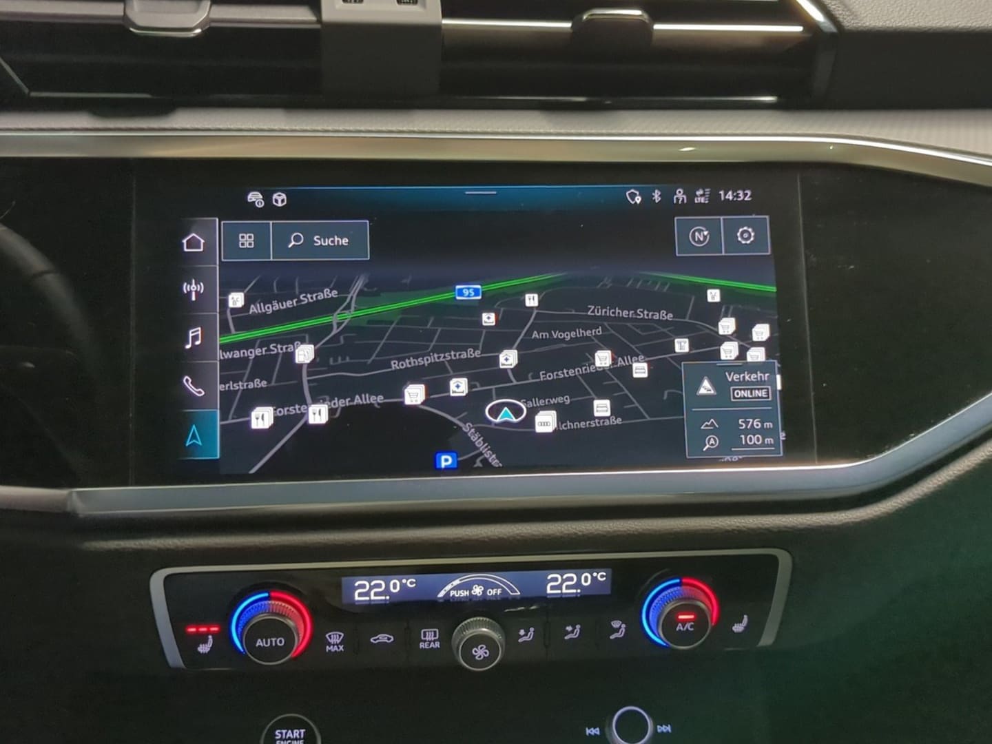 Bild über Audi Q3 Sportback S line 40 TFSI quattro S tronic - für weitere Informationen kontaktieren Sie den Audi Partner