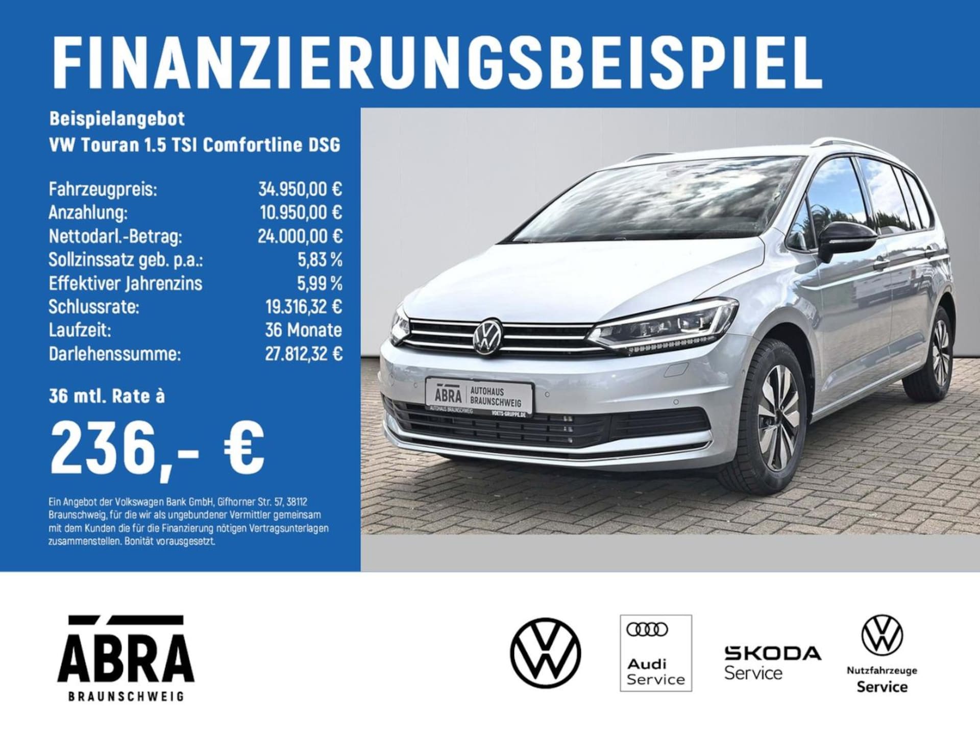 Volkswagen Touran Comfortline