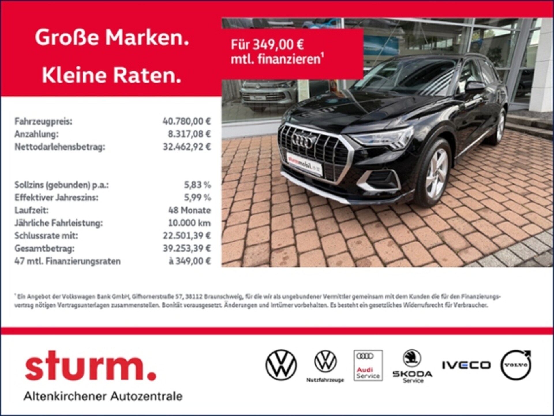 Audi Q3 SUV advanced