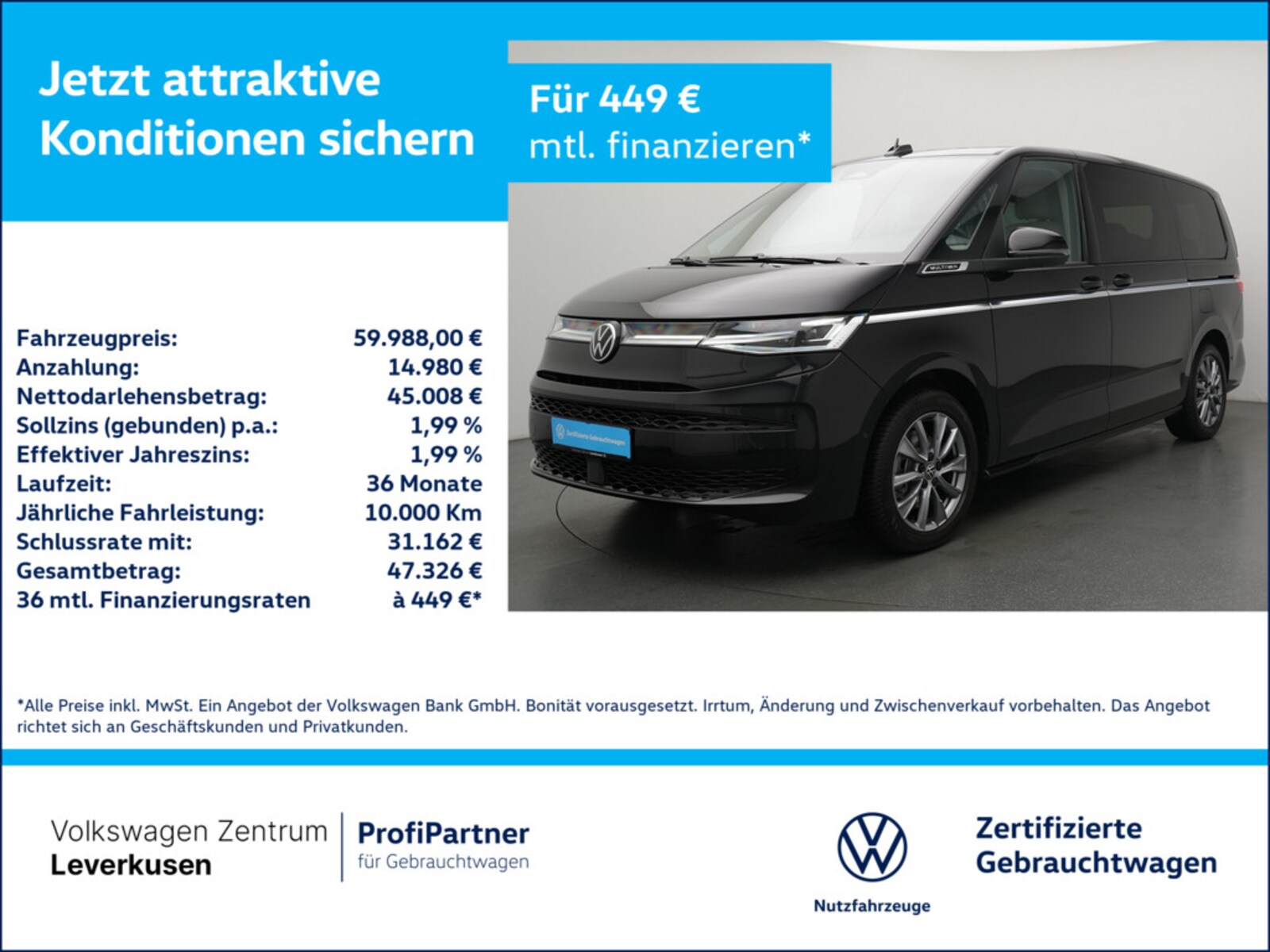 Volkswagen Multivan Langversion