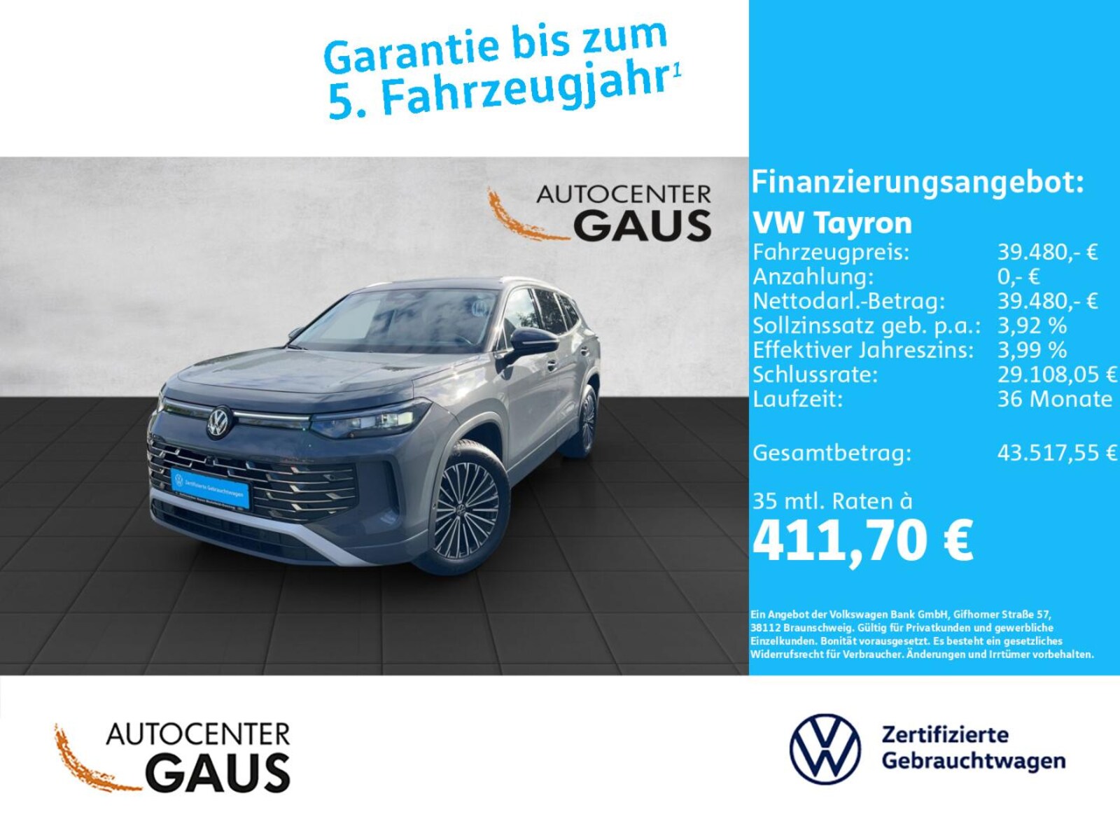 Volkswagen Tayron – Bild 2