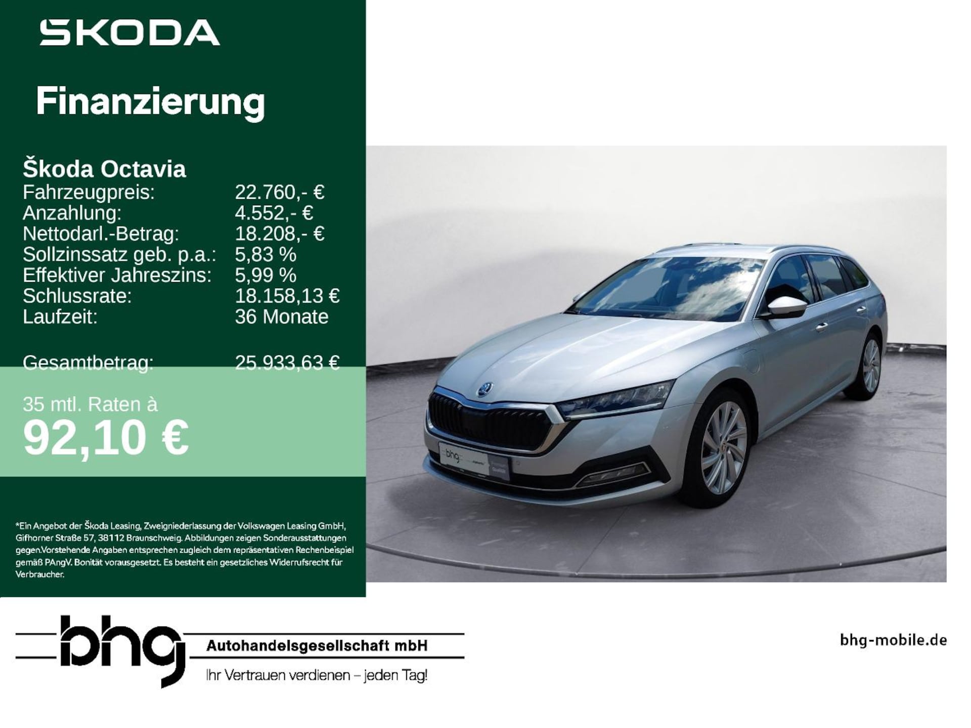 Skoda Octavia Combi 2022 — Octavia Combi Style 1.4 TSI iV DSG