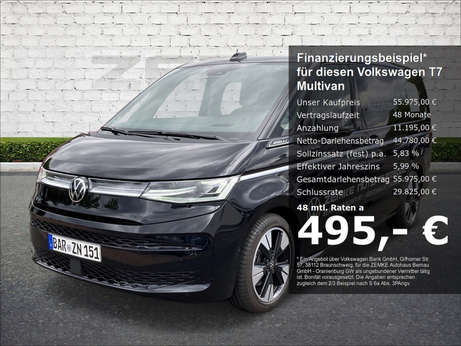 Volkswagen Multivan Langversion