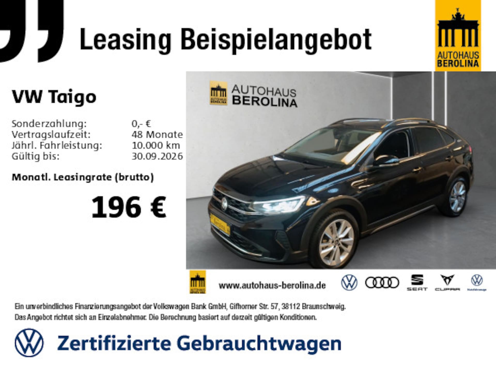 Volkswagen Taigo Goal