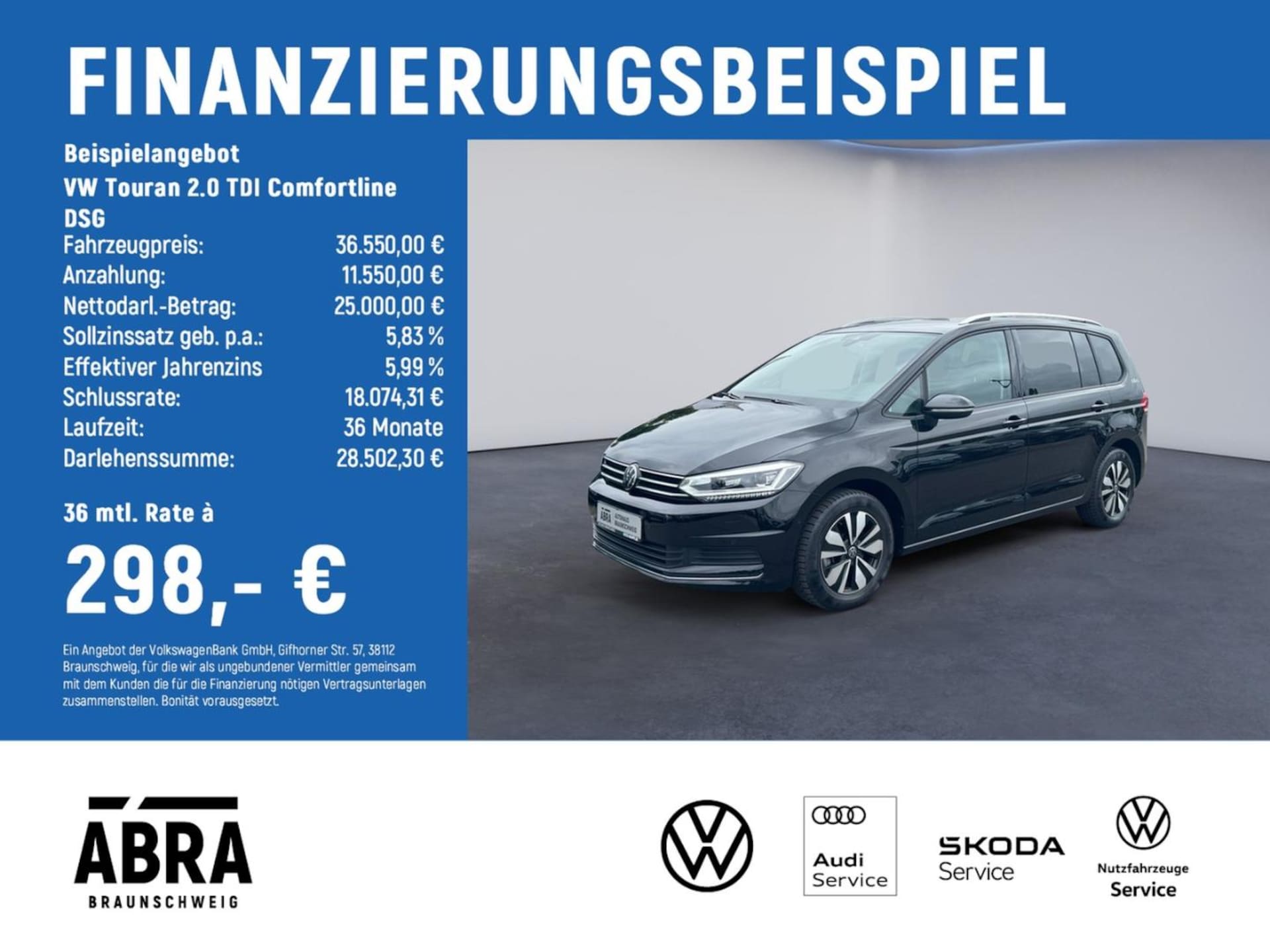 Volkswagen Touran Comfortline