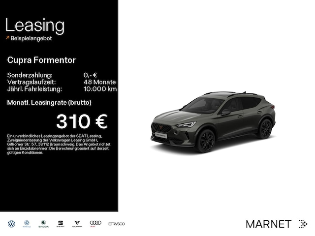CUPRA Formentor 2.0 TSI VZ Tribe Edition DSG *Navi*Pano*DCC*Matrix*El.Heck*Keyless*Kamera*SHZ*Cupra-Dinami (RR034212MA)