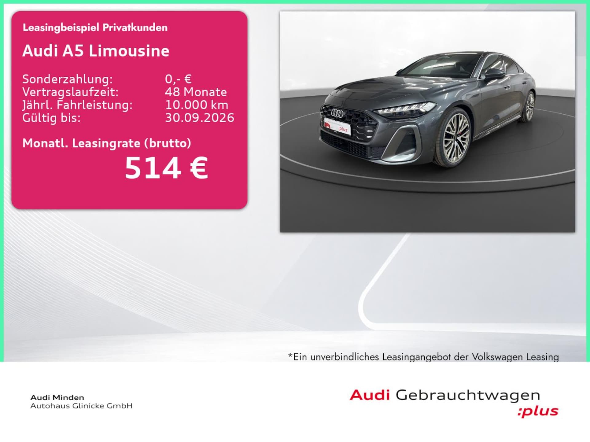 Audi A5 Limousine