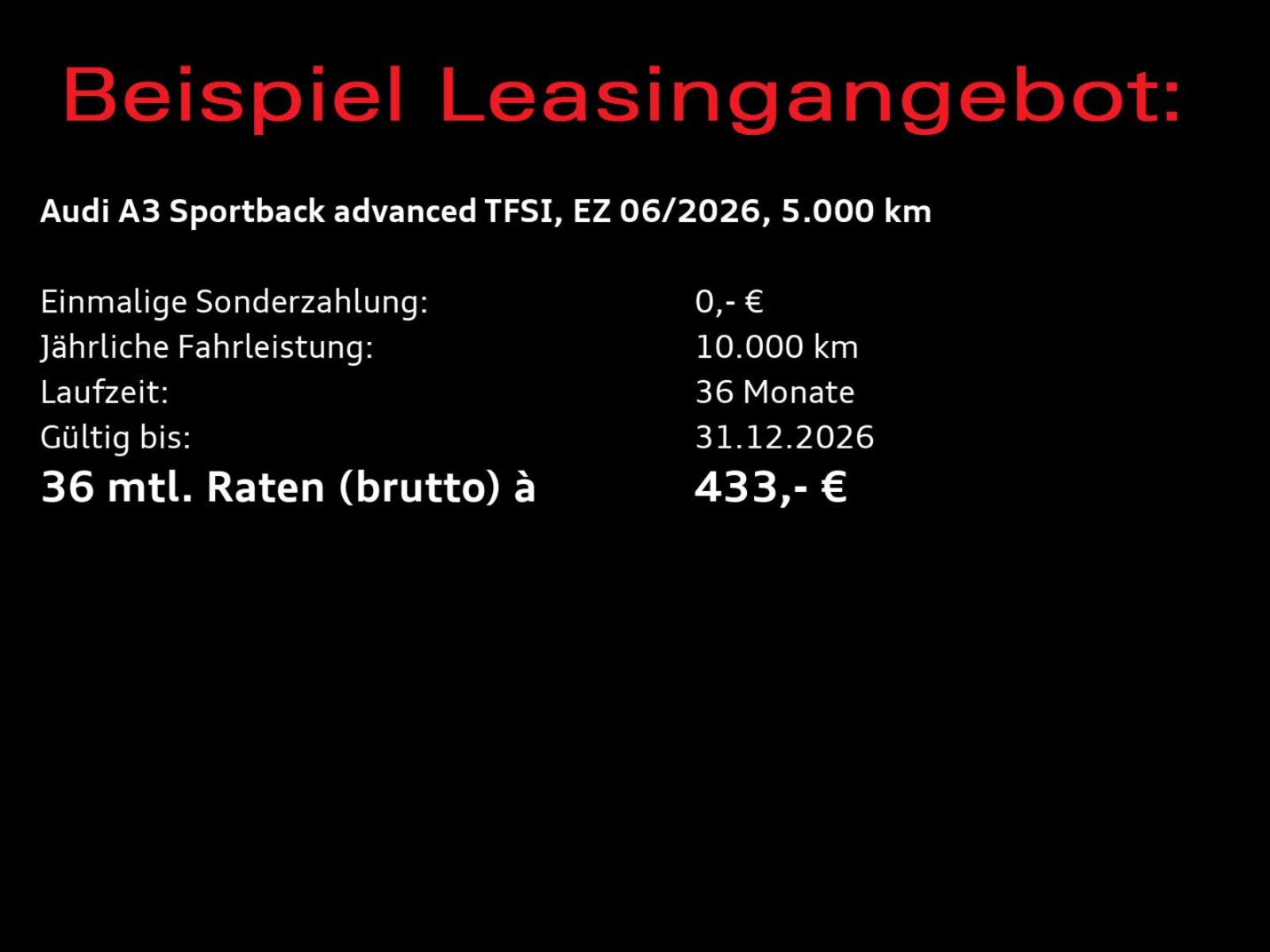 Audi A3 Sportback – Bild 7