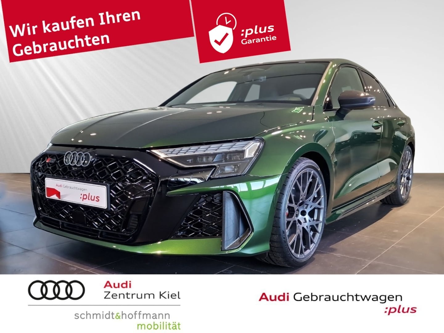 Bild über Audi RS 3 Limousine TFSI quattro 294 kW S tronic - für weitere Informationen kontaktieren Sie den Audi Partner