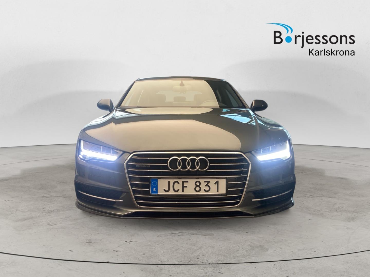 Bild som visar&nbsp;Audi A7 Sportback&nbsp;A7 Sportback 3.0 TDI quattro 218 hk S tronic - för mer information kontakta din Audi Partner