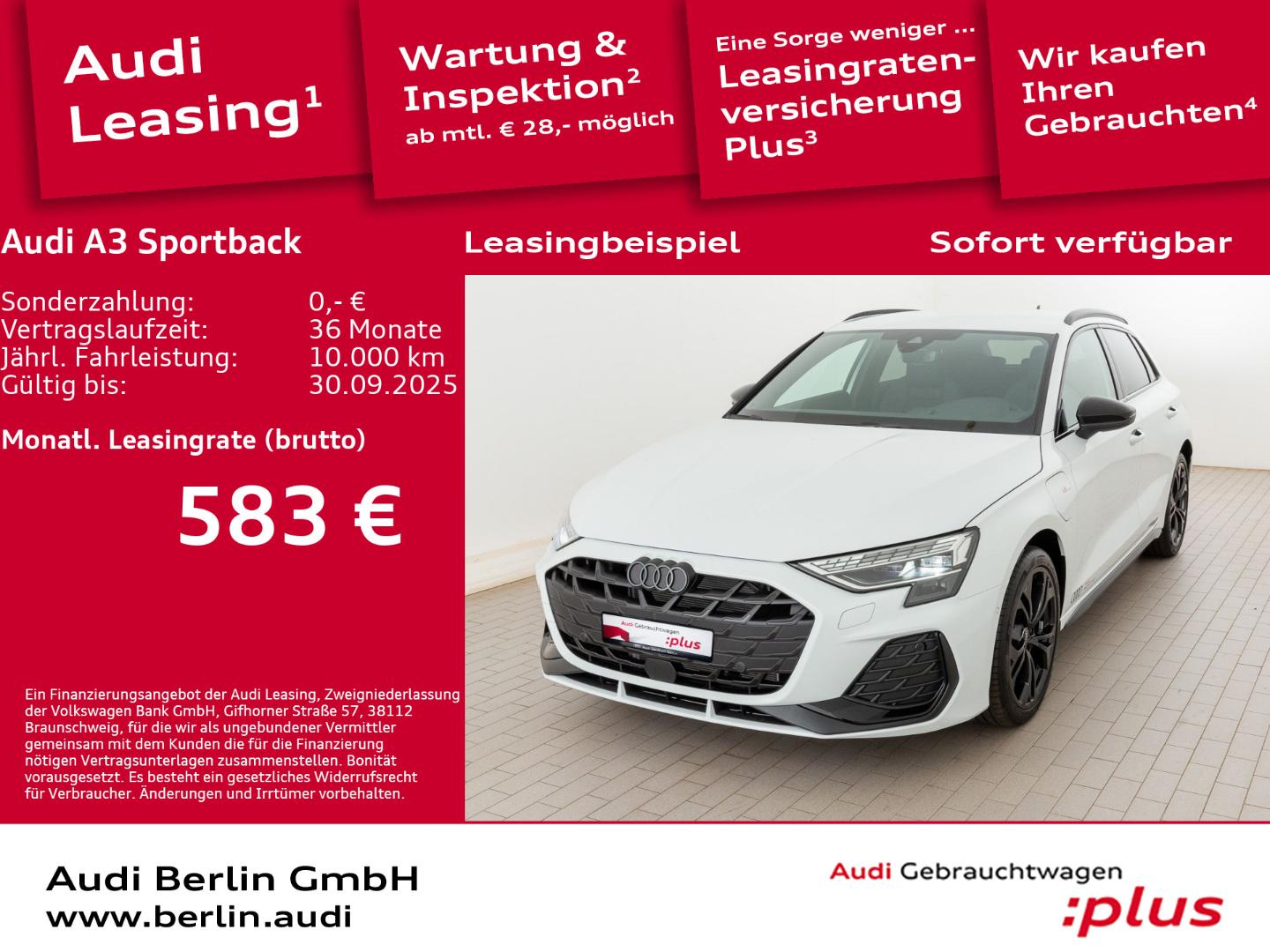 Image about Audi A3 Sportback TFSI e S line 45 TFSI e S tronic