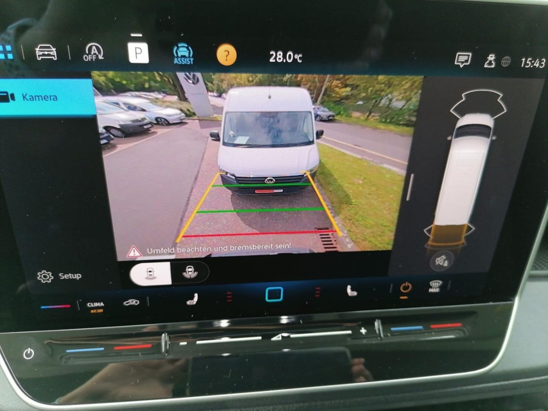 Volkswagen Crafter Kasten mittlerer Radstand