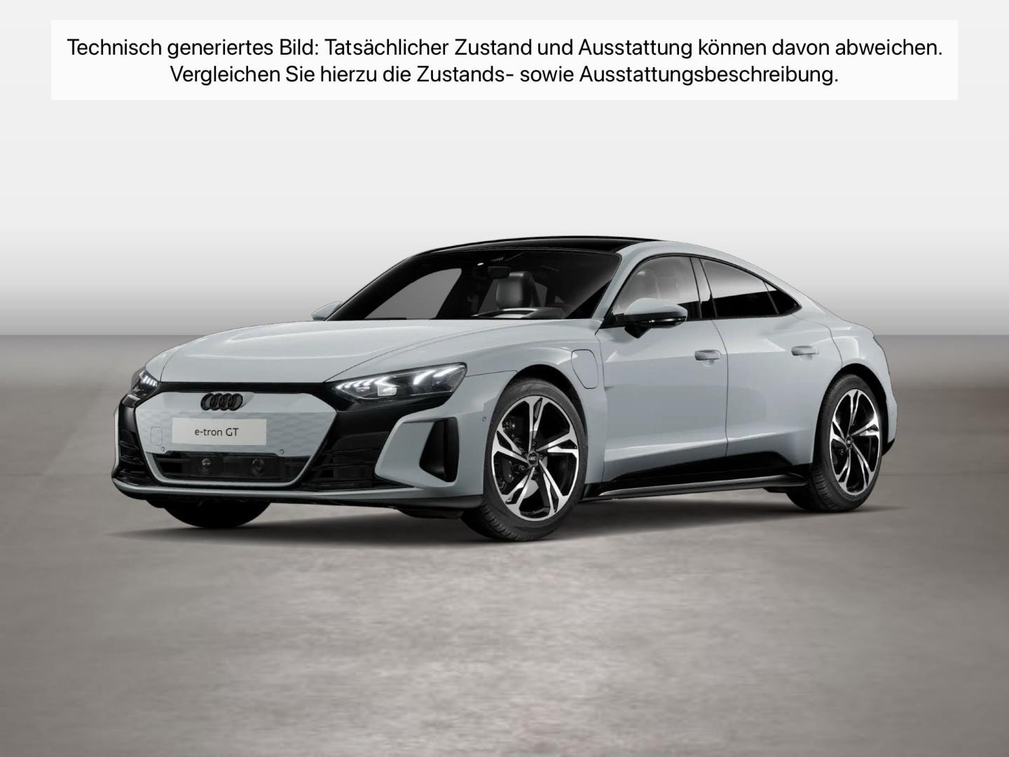 Bild über Audi e-tron GT e-tron quattro - für weitere Informationen kontaktieren Sie den Audi Partner
