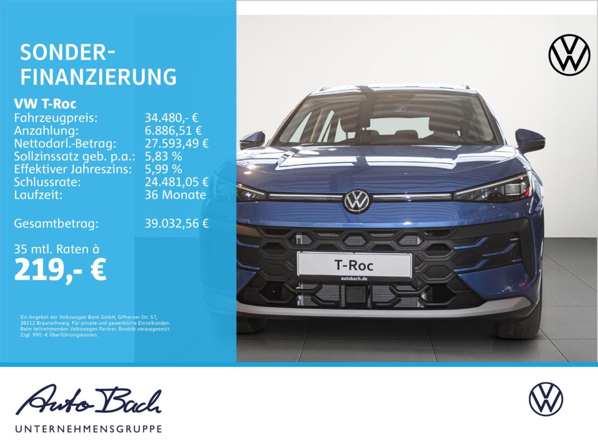 Volkswagen T-Roc Life