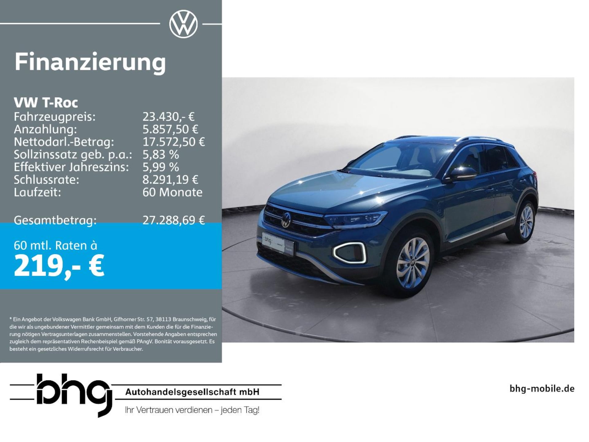 Volkswagen T-Roc Style
