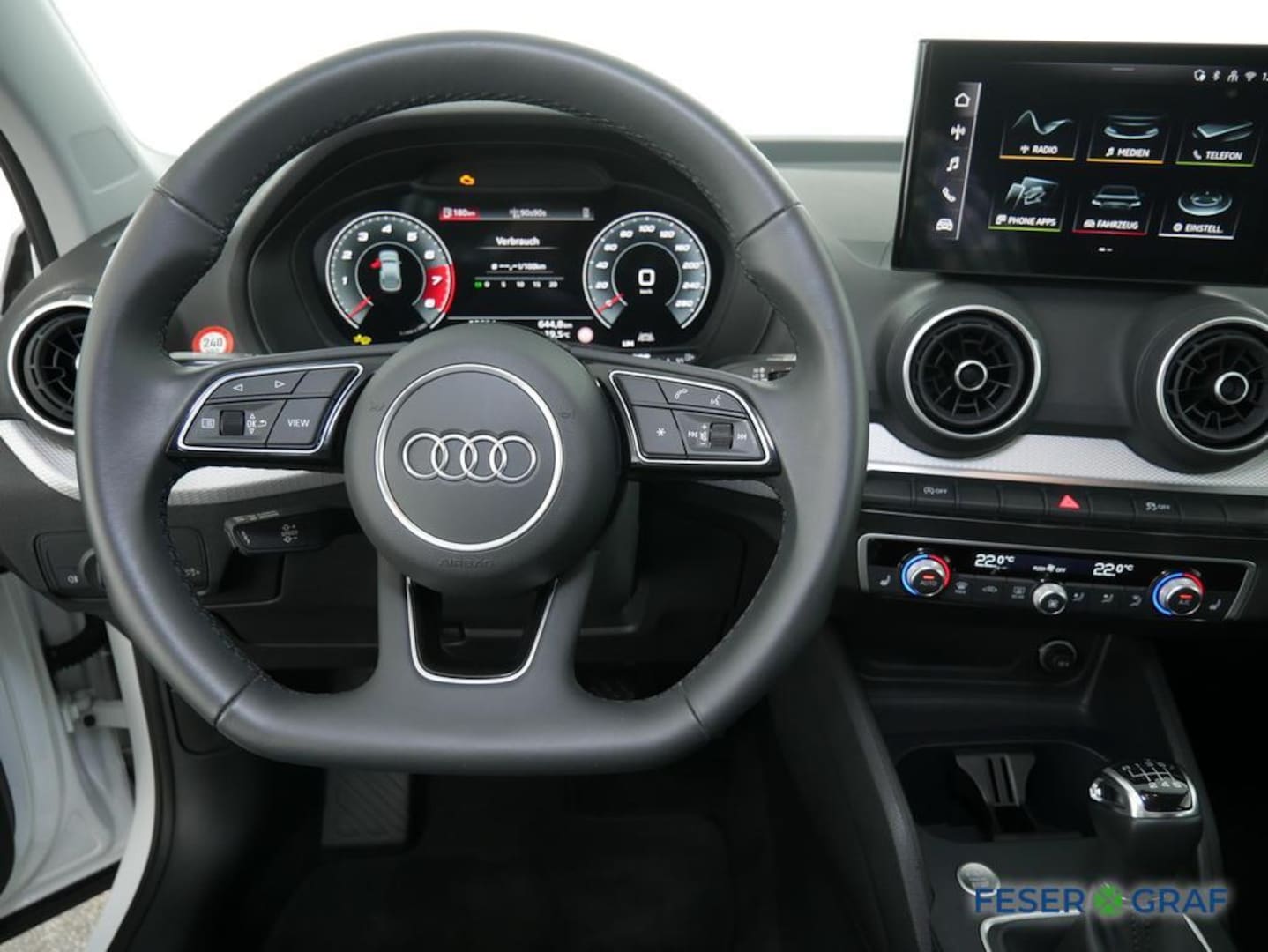 Bild über Audi Q2 30 TFSI Schaltgetriebe - für weitere Informationen kontaktieren Sie den Audi Partner