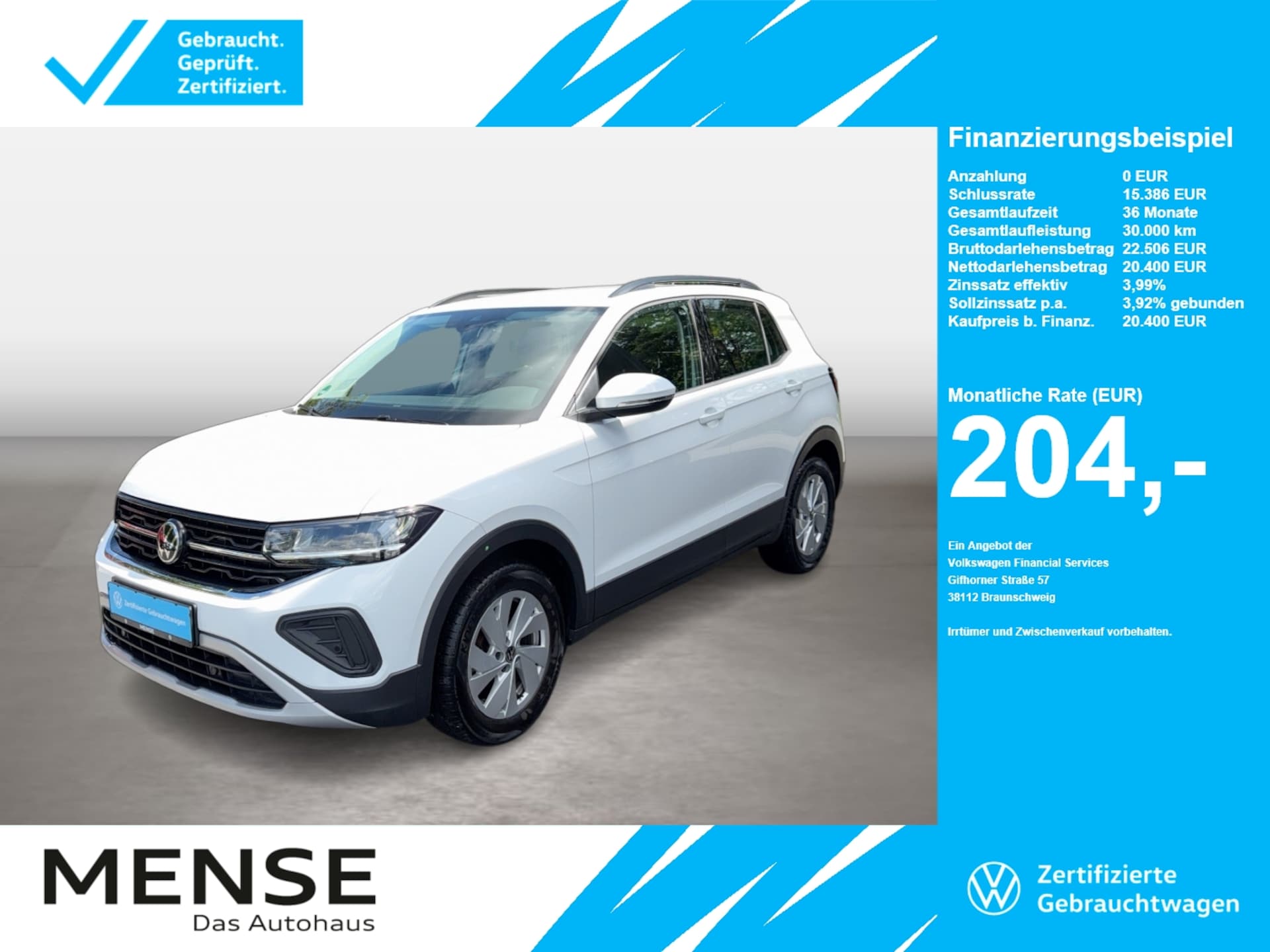 Volkswagen T-Cross Life