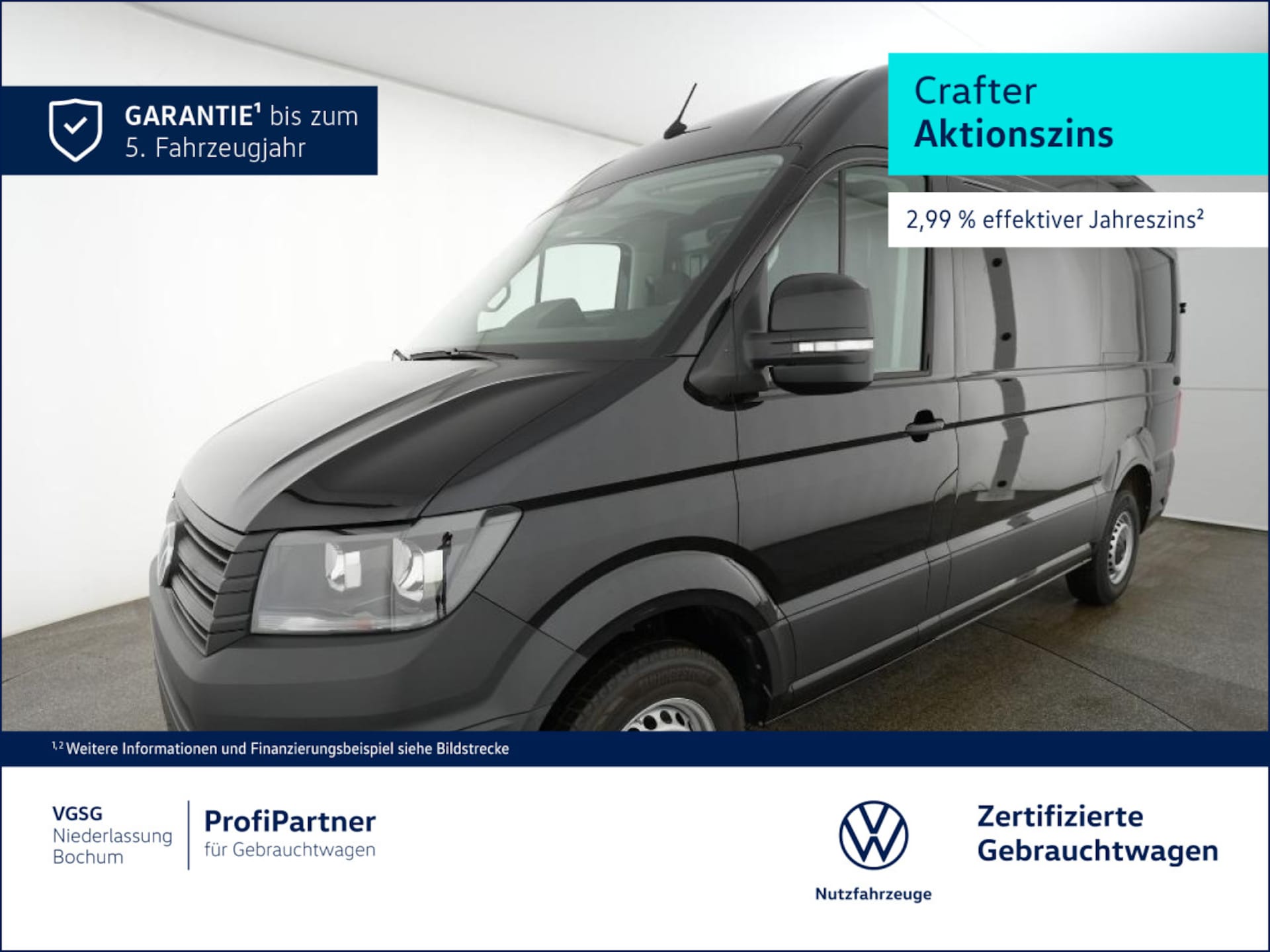 Volkswagen Crafter Kasten mittlerer Radstand
