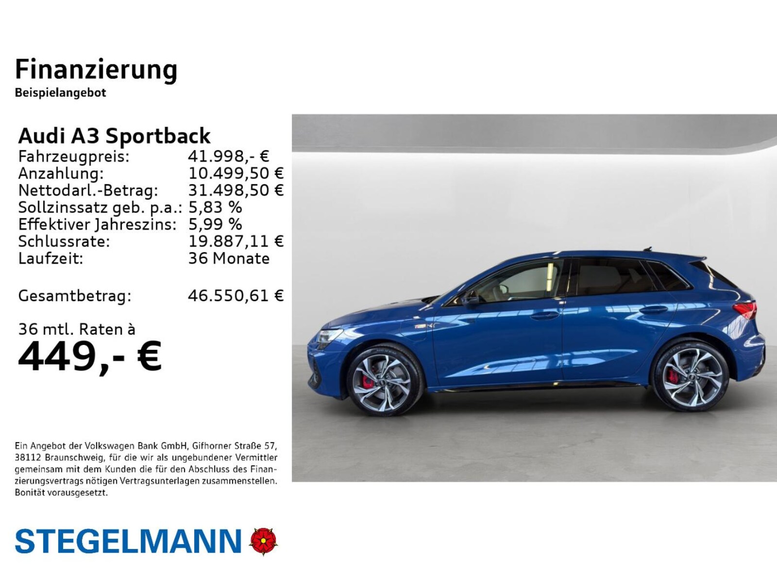 Audi A3 Sportback – Bild 3