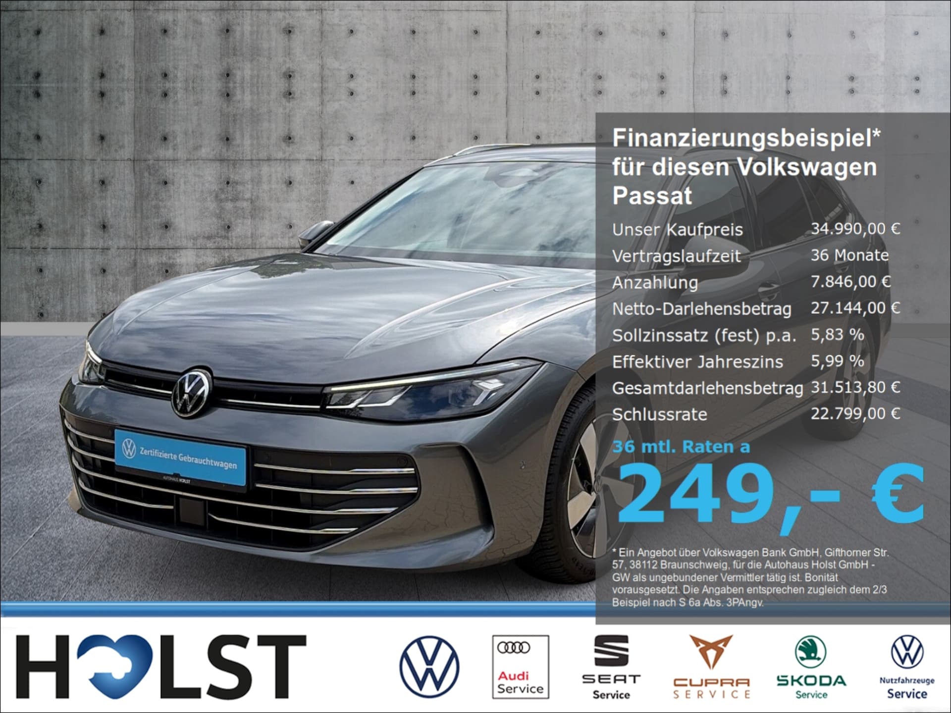 Volkswagen Passat — Volkswagen Passat 2.0 TDI 110 kW EU6e 2.0TDI DSG Business AHK,ACC,NAV