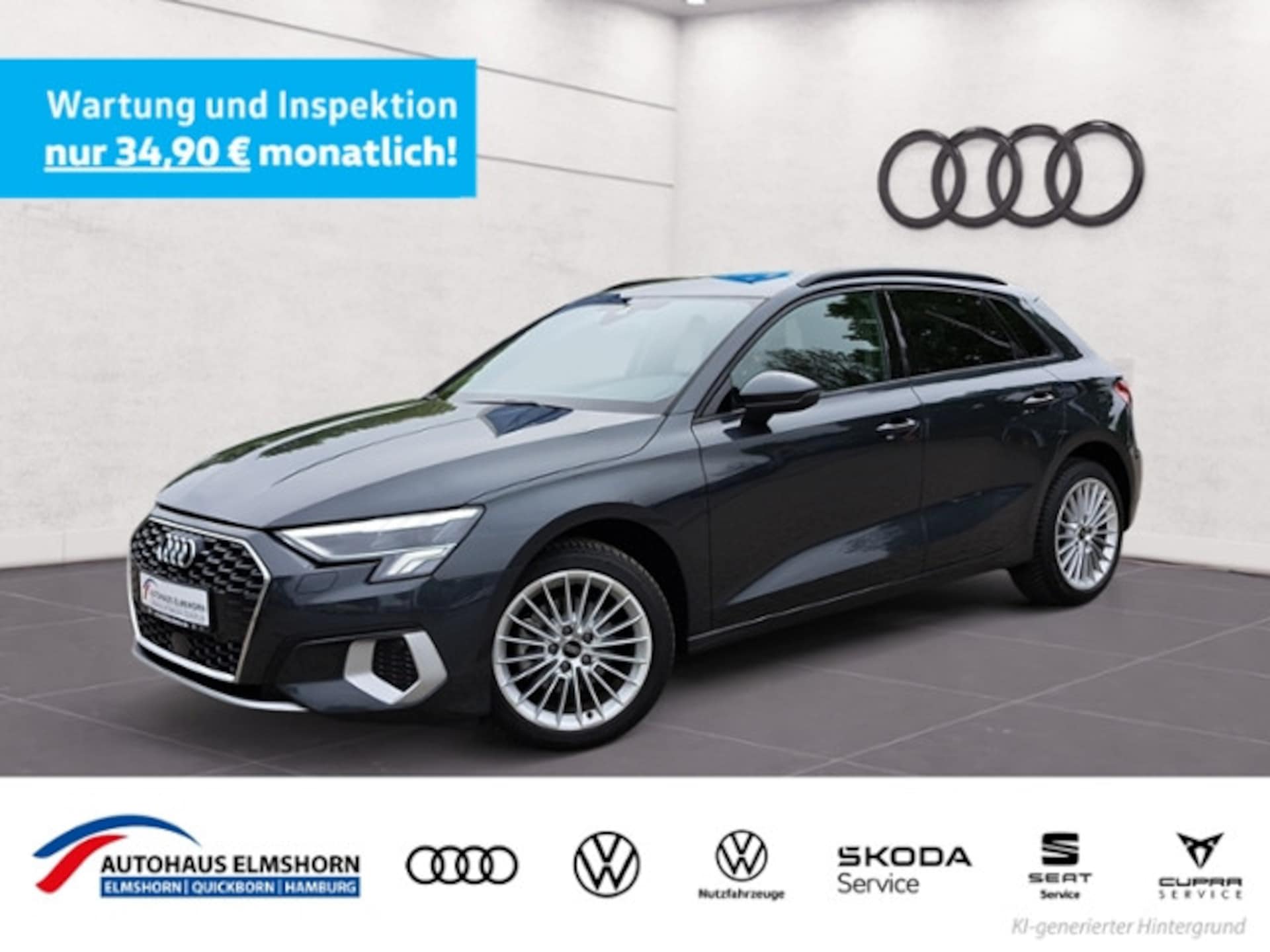Audi A3 Sportback 2024 — advanced 30 TFSI 81 kW (110 PS) S tronic A3 Sportback advanced 30 TFSI S tronic NAV GJ-RE