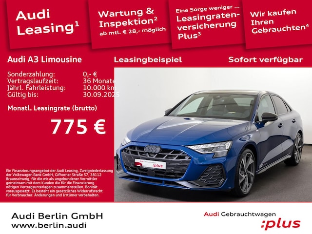 Image about Audi A3 Limousine S line 40 TFSI quattro S tronic