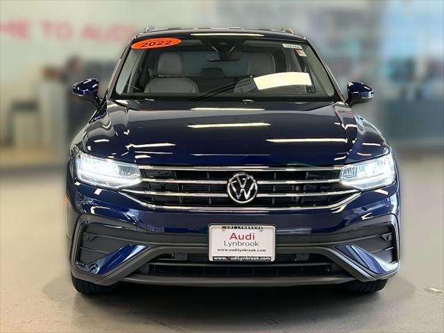 Used 2022 Volkswagen Tiguan SE with VIN 3VV2B7AX7NM080958 for sale in Lynbrook, NY