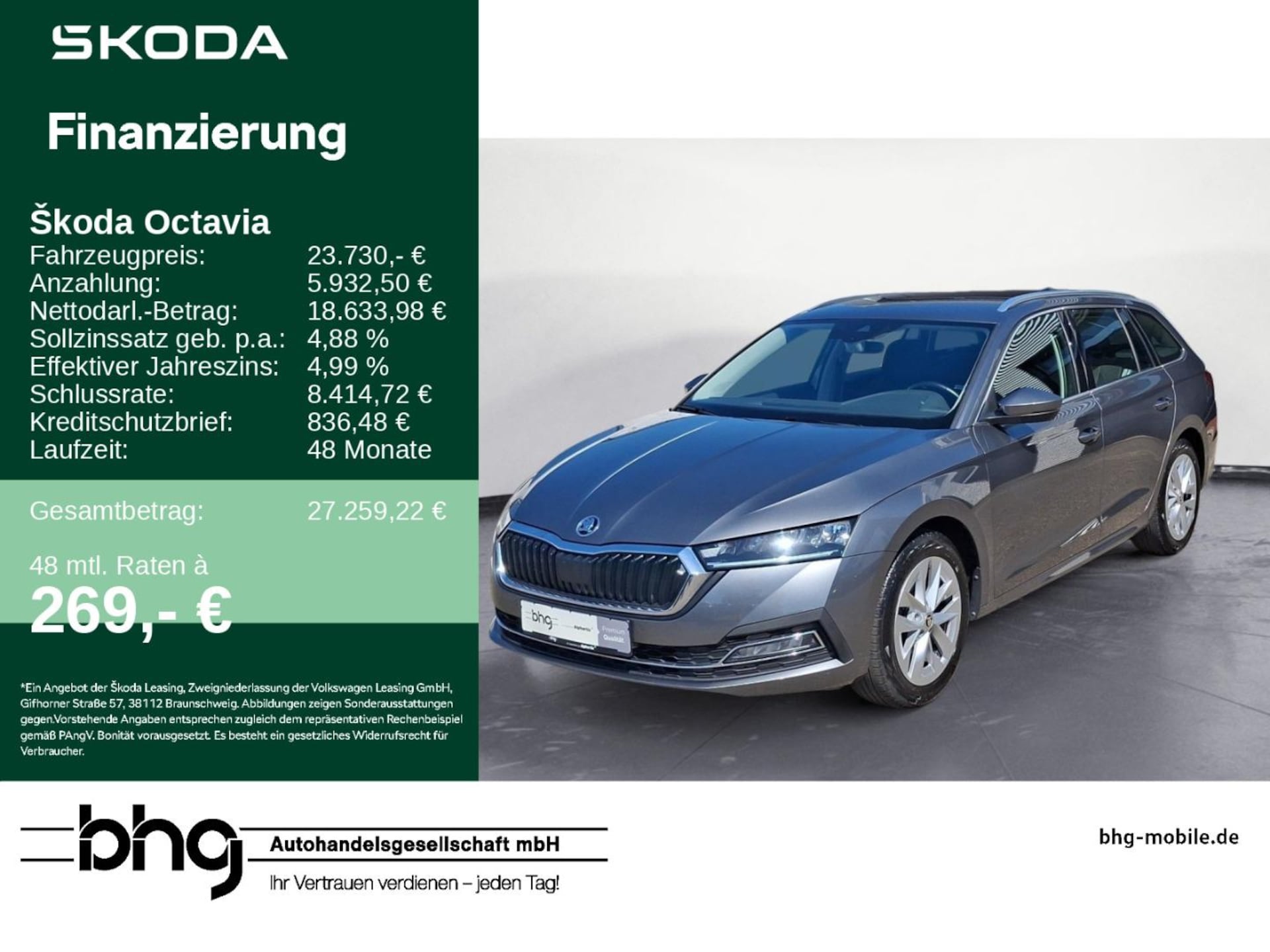 Skoda Octavia Combi Style