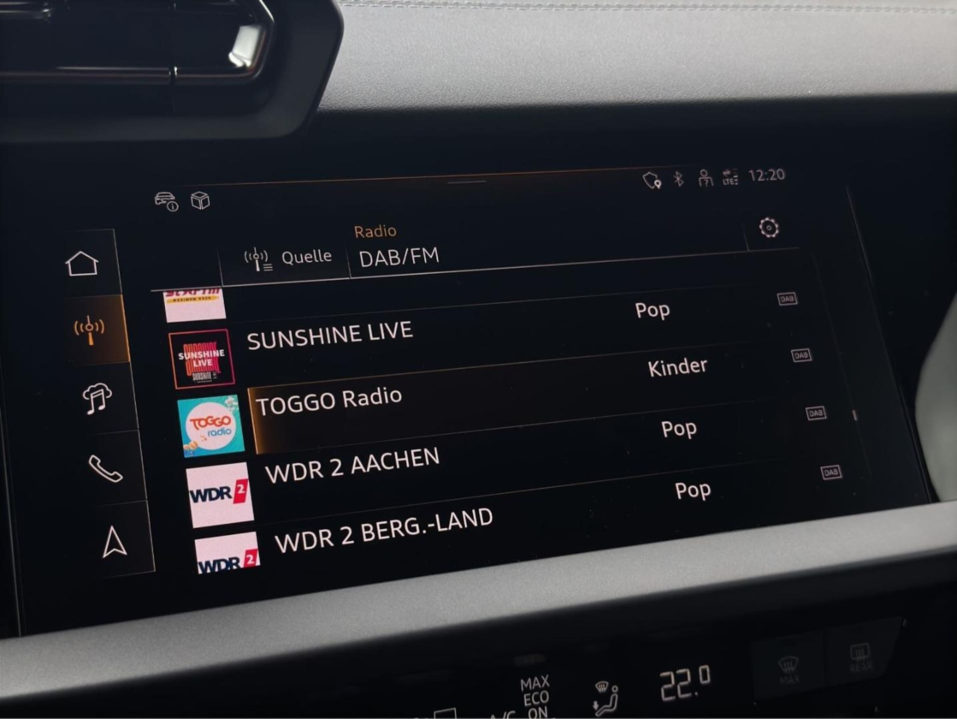 Audi A3 Sportback TFSI e S line