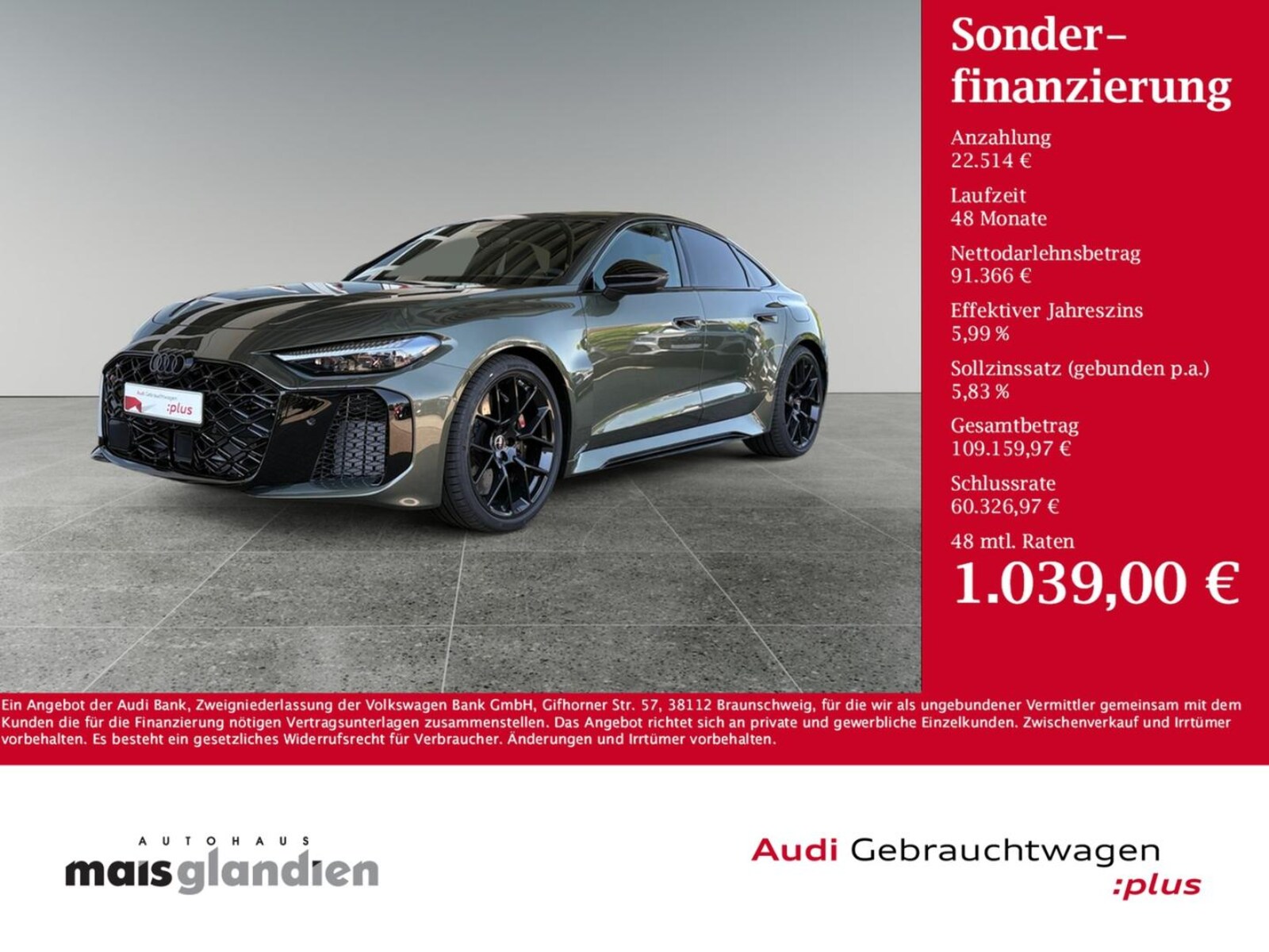 Audi RS 5 Limousine – Bild 2