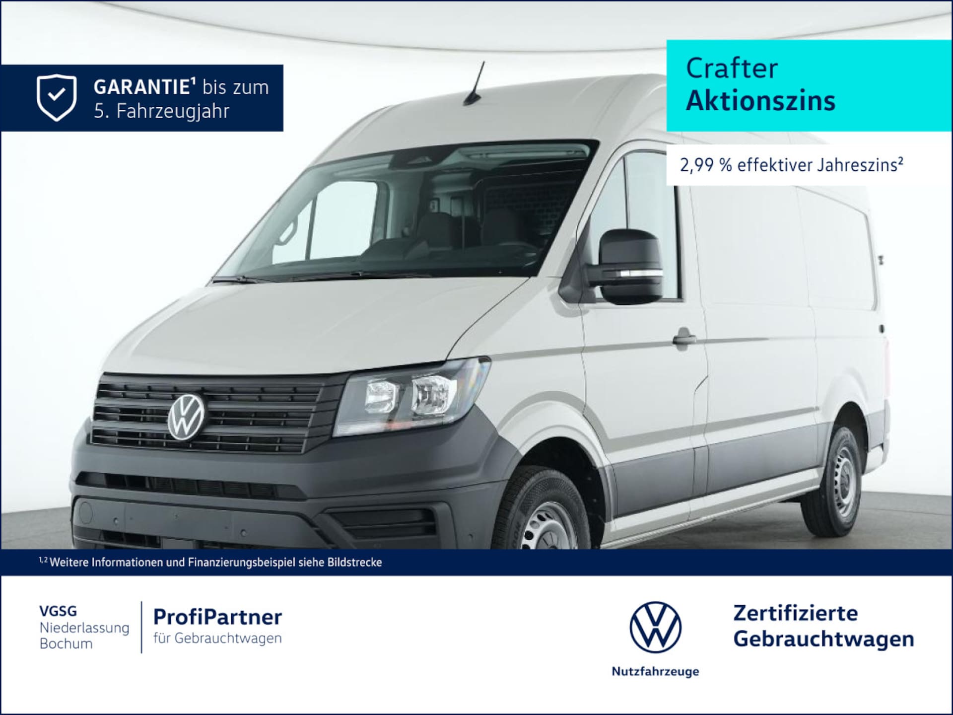 Volkswagen Crafter Kasten mittlerer Radstand