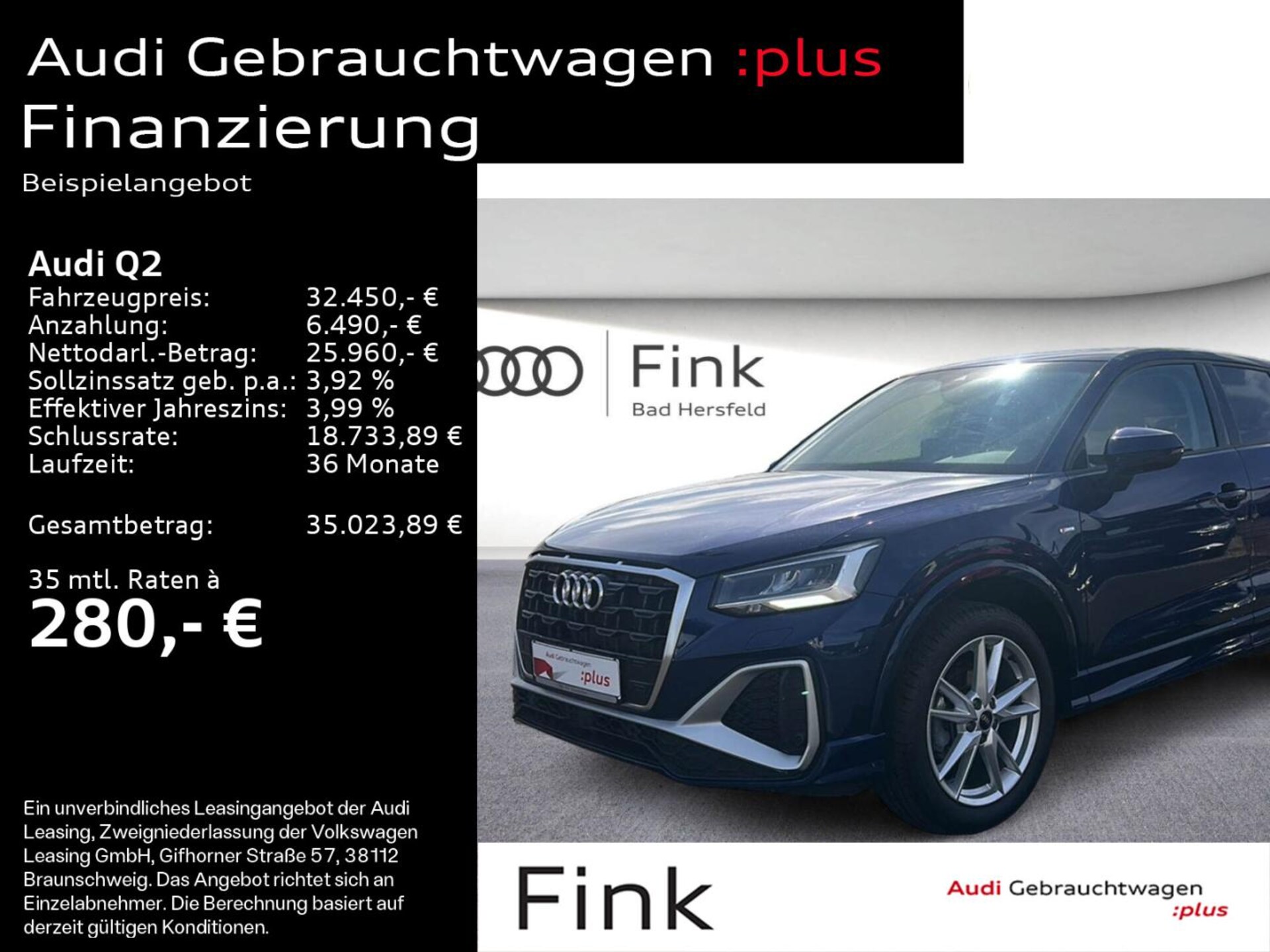 Audi Q2 S line