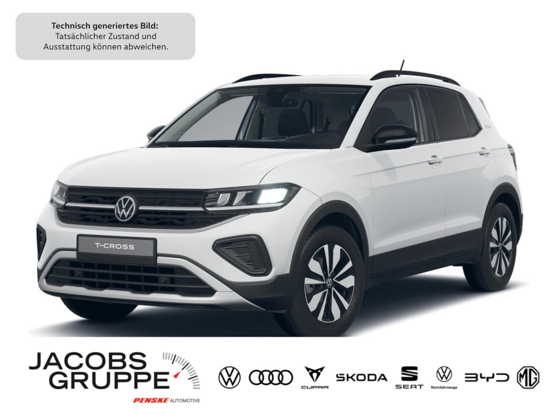 Volkswagen T-Cross 2025 — T-Cross 1.0 TSI Goal DSG,LED,RFK,AHK